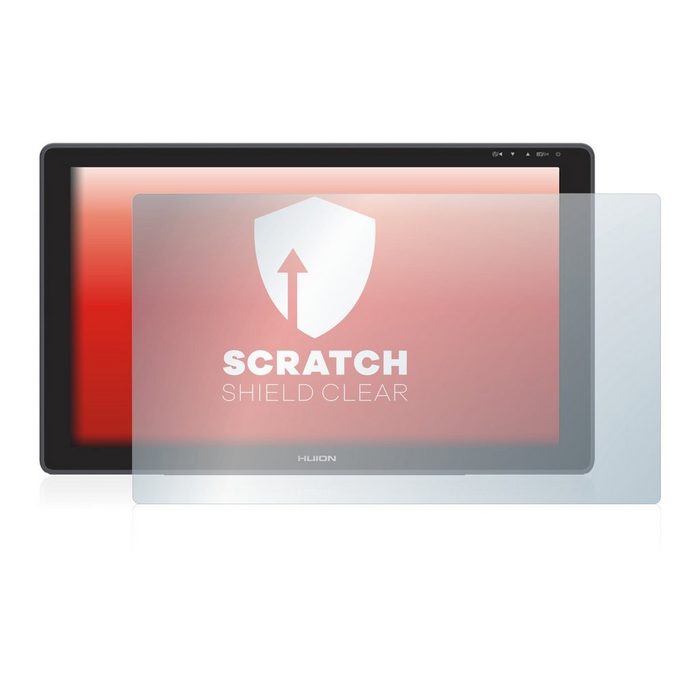 upscreen Schutzfolie für Huion Kamvas 22 Plus Displayschutzfolie Folie klar Anti-Scratch Anti-Fingerprint