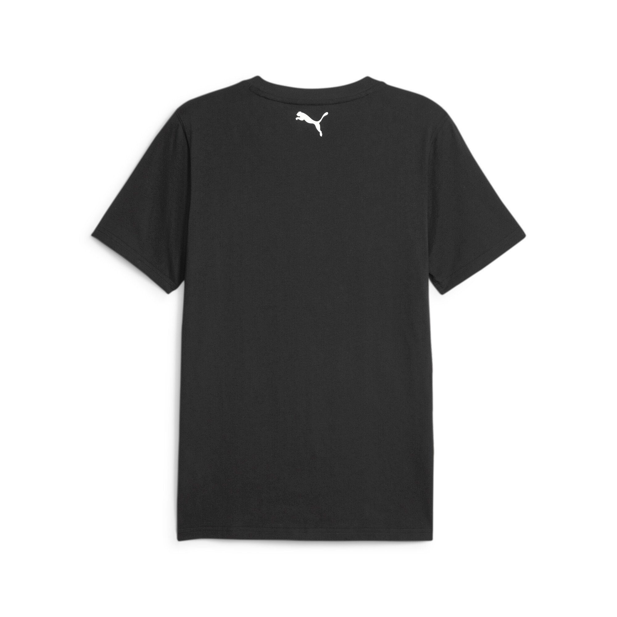 Black Herren Basketball PUMA T-Shirt Blueprint Trainingsshirt