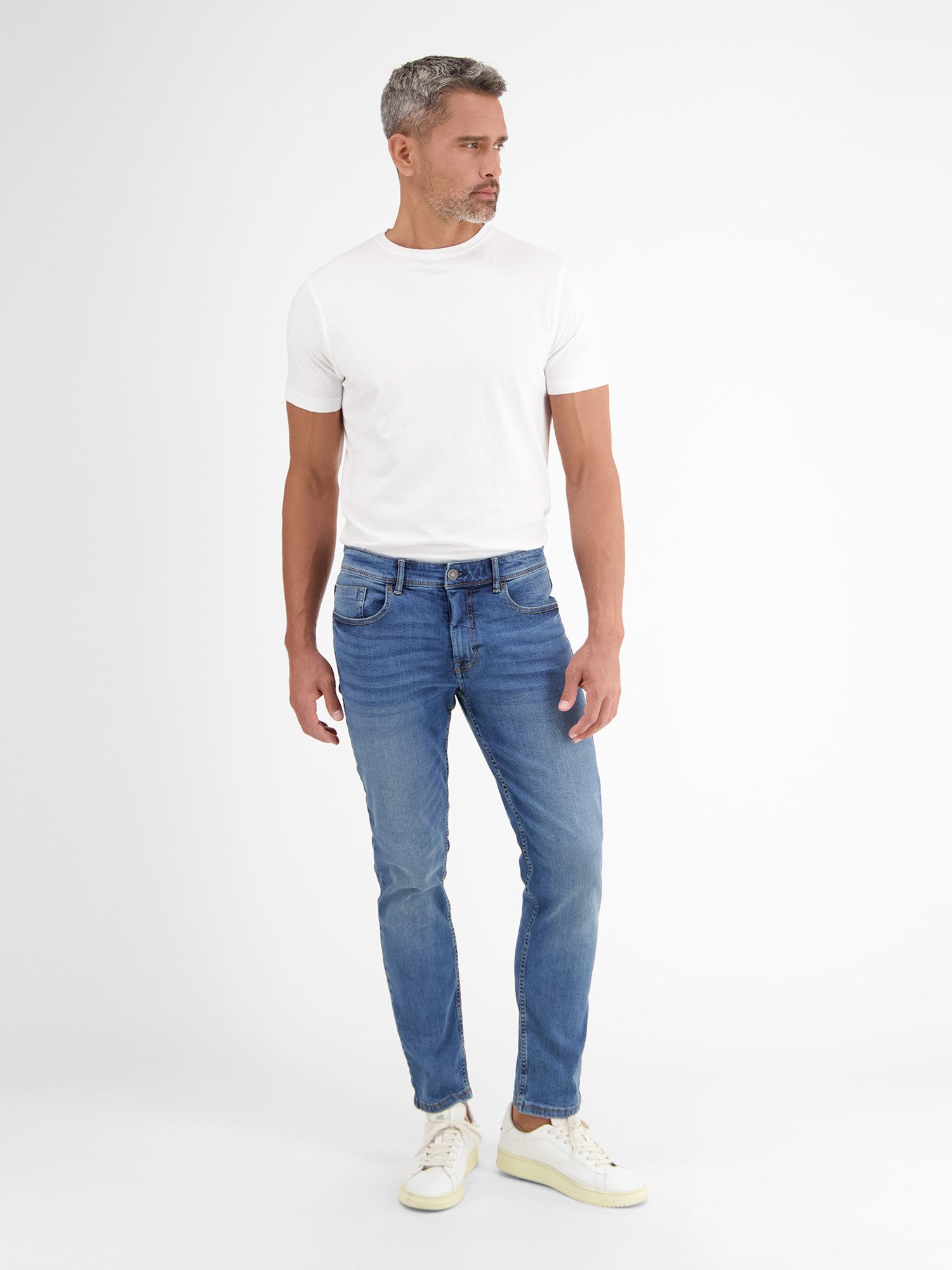 LERROS Relaxhose Baxter Relaxed Fit Jeans – Bequemer Stretch 5-Pocket Denim Bequeme Stretch-Jeans - pflegeleicht, ideal für Alltag & Freizeit