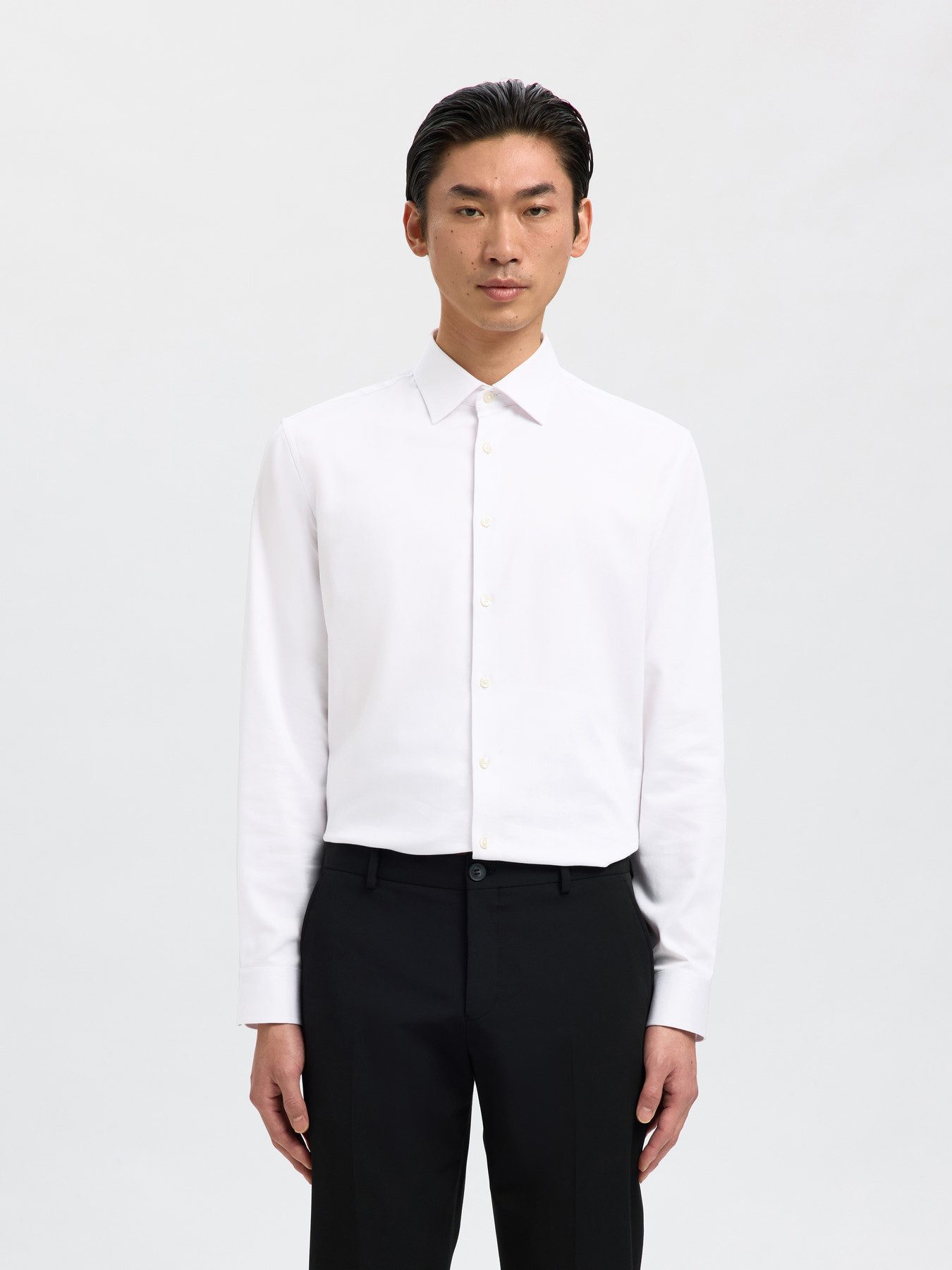 Selected Langarmhemd SLHSLIMSUN LS SHIRT CLASSIC D