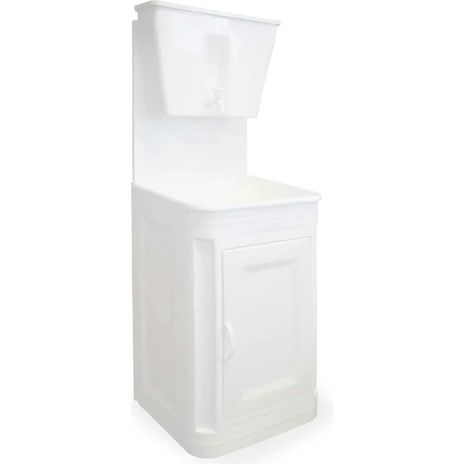 VARILE Outdoor-Küche Handwaschstation aus Kunststoff mit Unterbau, (Packung), ohne BPA, abnehmbarer Wasserspender, Lebensmittelecht