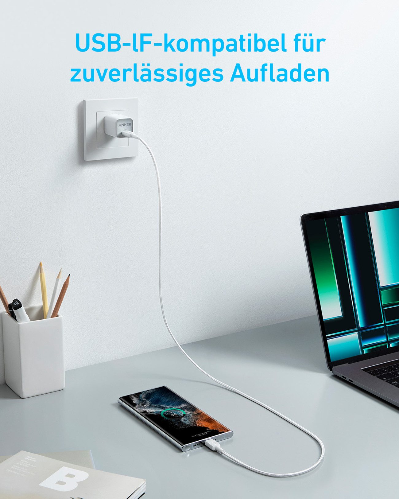 Anker 322 USB-C to USB-C Stromkabel