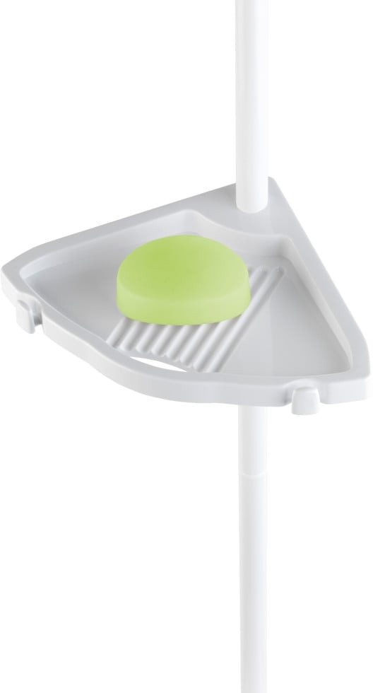 WENKO Duschregal Wenko Teleskop-Duschecke Easy Aluminium, weiß, 4 günstig online kaufen