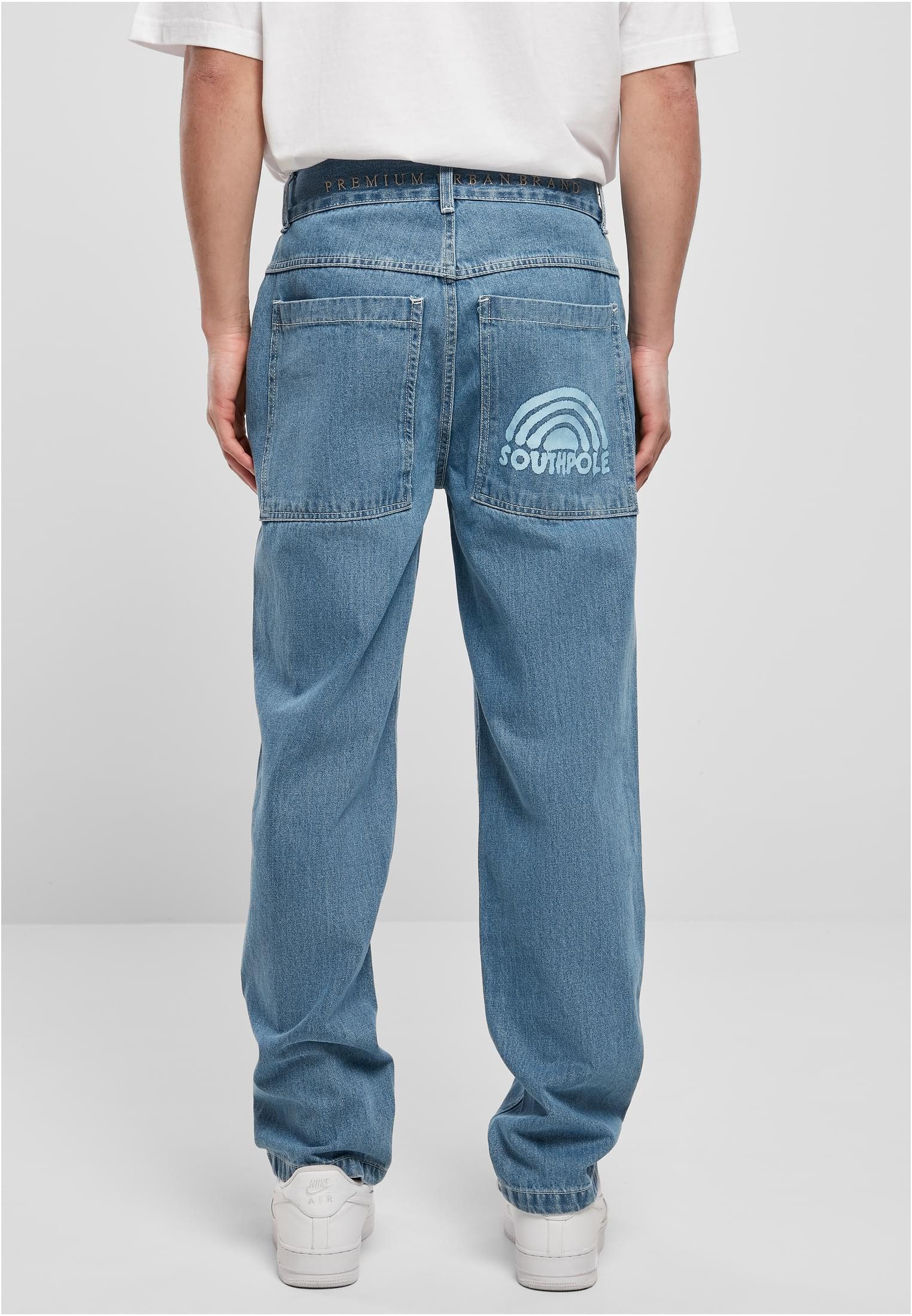Southpole Relax-fit-Jeans Jeans Southpole Spay Logo