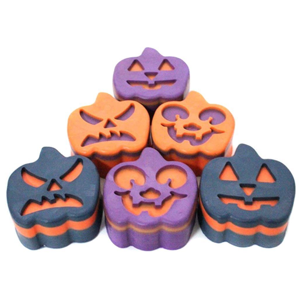 Metamorph Backform Kürbis Silikon Muffin Backform - Halloween Keks, Halloween Keks