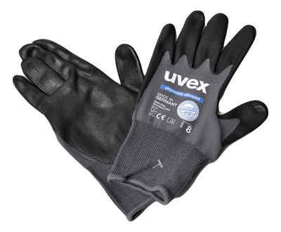 Uvex Montage-Handschuhe uvex 60049 Schutzhandschuhe phynomic allround Gr.