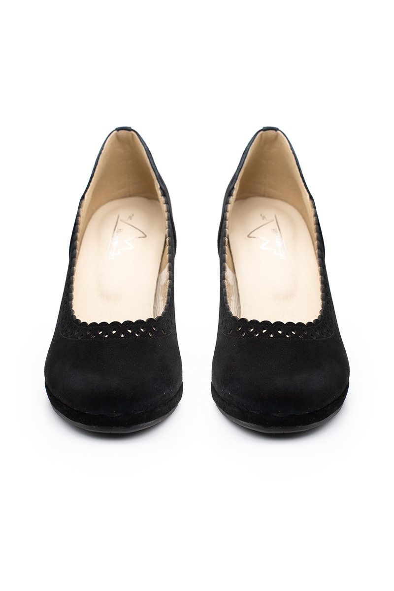 Hirschkogel Trachtenpumps - DOROTHEA - schwarz, taupe Pumps