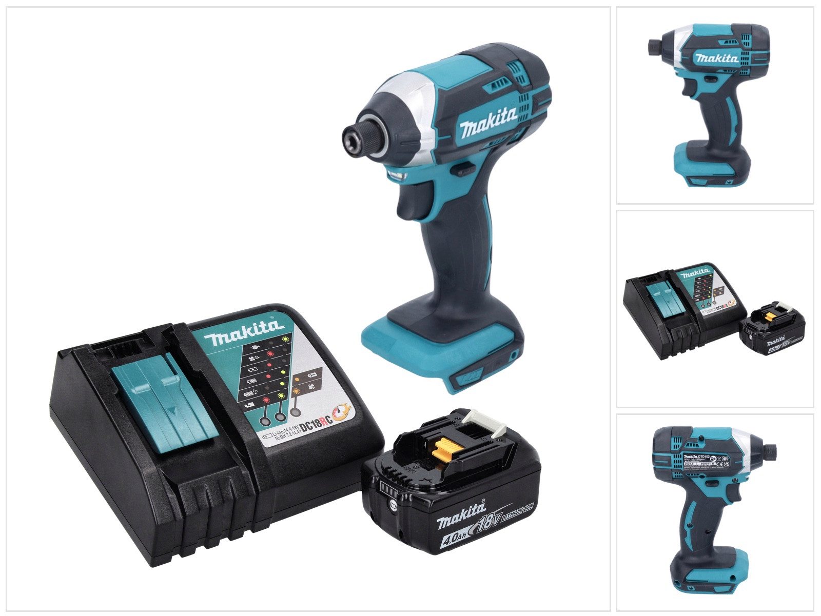 Makita Akku-Schlagschrauber DTD 152 RM1 Akku günstig online kaufen