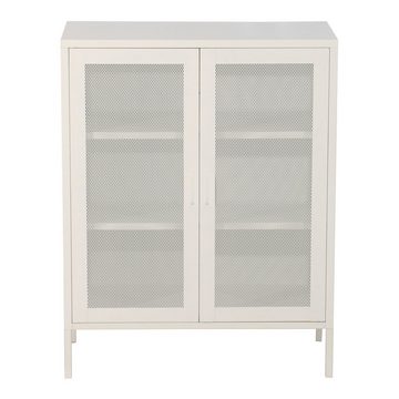 en.casa Sideboard, Falköping 80x40x101,5cm Weiß, 5cm Weiß