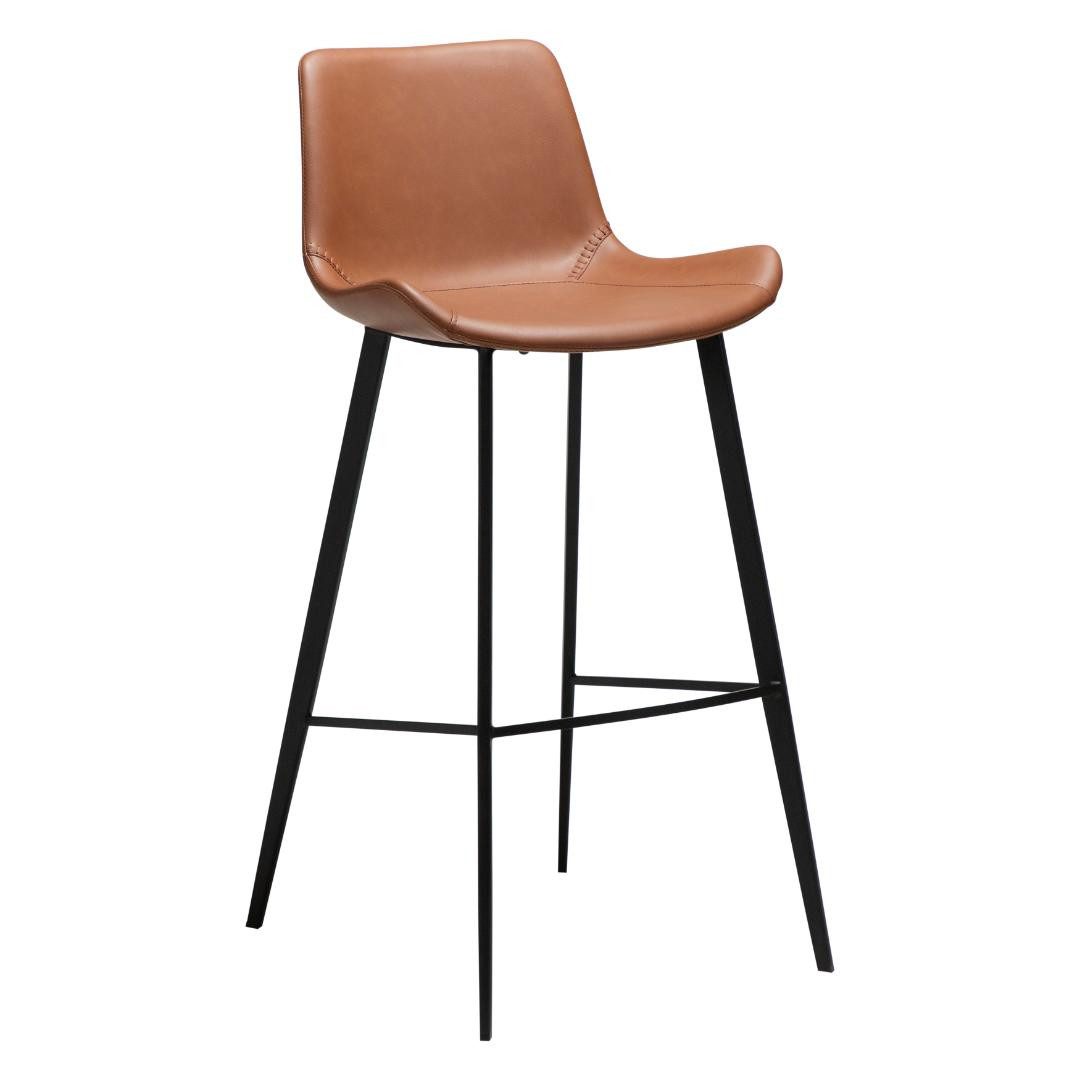 Danform Barhocker 2er Set Hype Dan-Form Barhocker PU-Kunstleder cogn