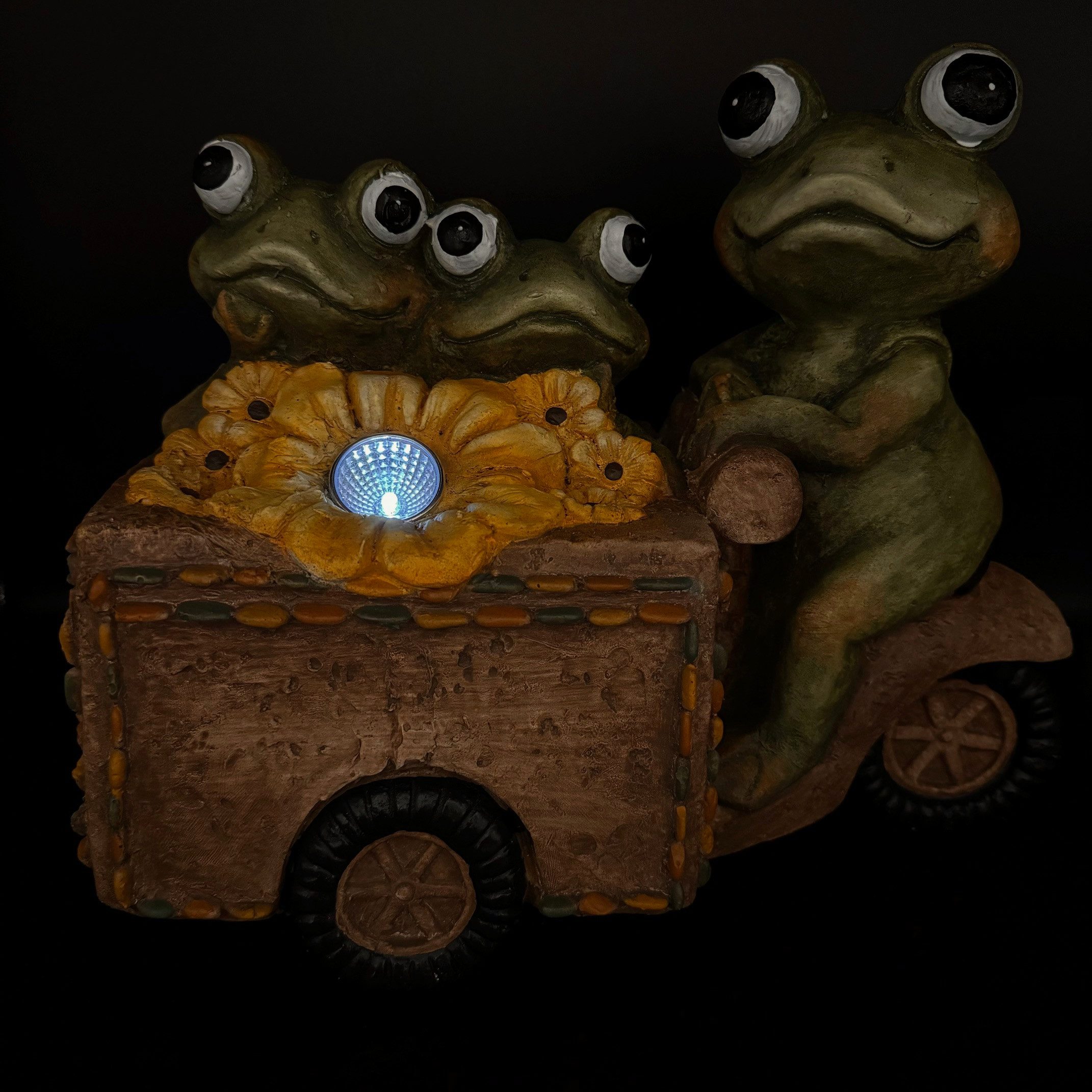 Online-Fuchs Gartenfigur Frosch Bande auf dem günstig online kaufen
