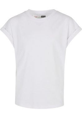 URBAN CLASSICS T-Shirt Urban Classics Damen Girls Organic Extended Shoulder Tee 2-Pack (1-tlg)