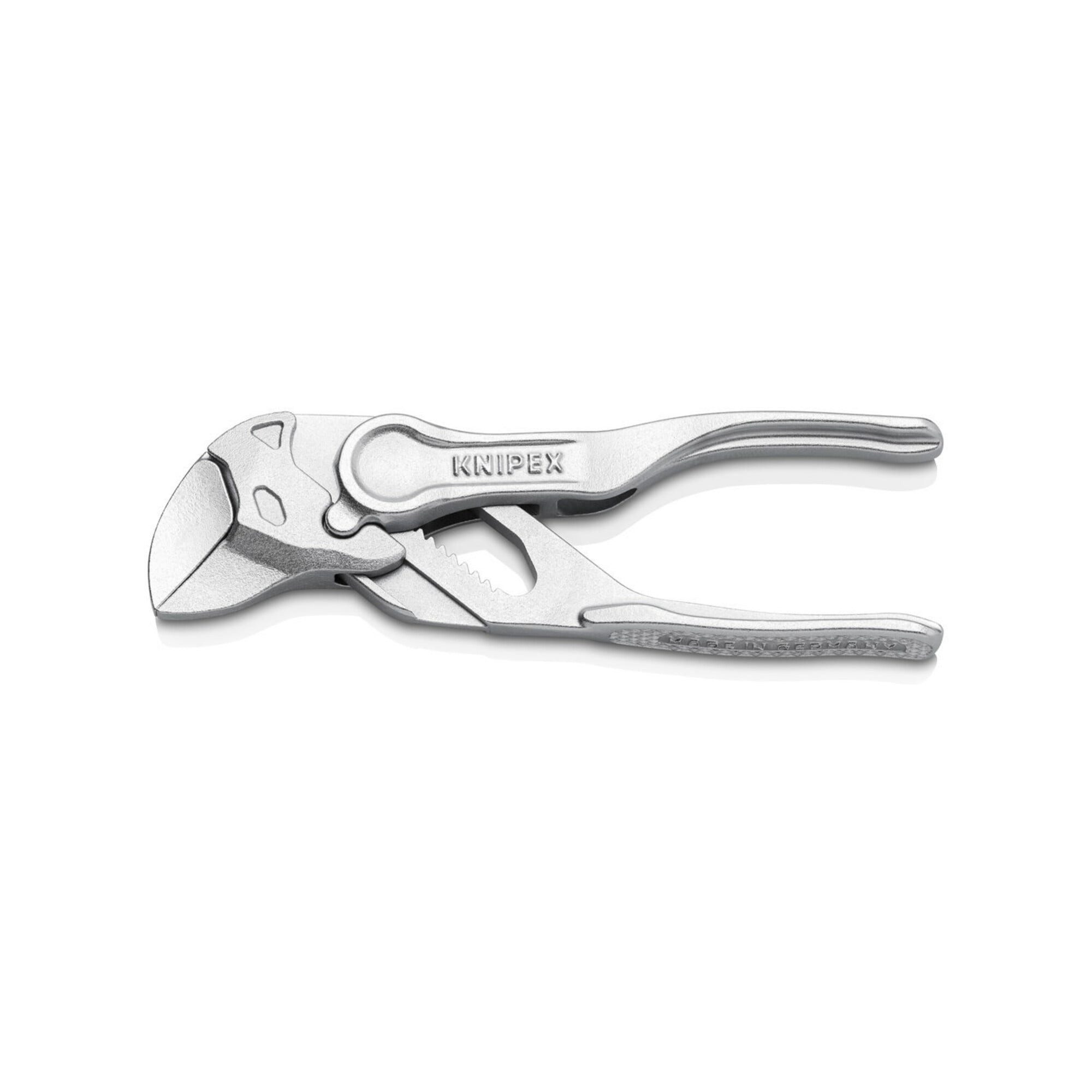 Knipex Wasserpumpenzange KNIPEX 86 04 100 Zangenschlüssel XS Zange und Schraubenschlüssel in ei