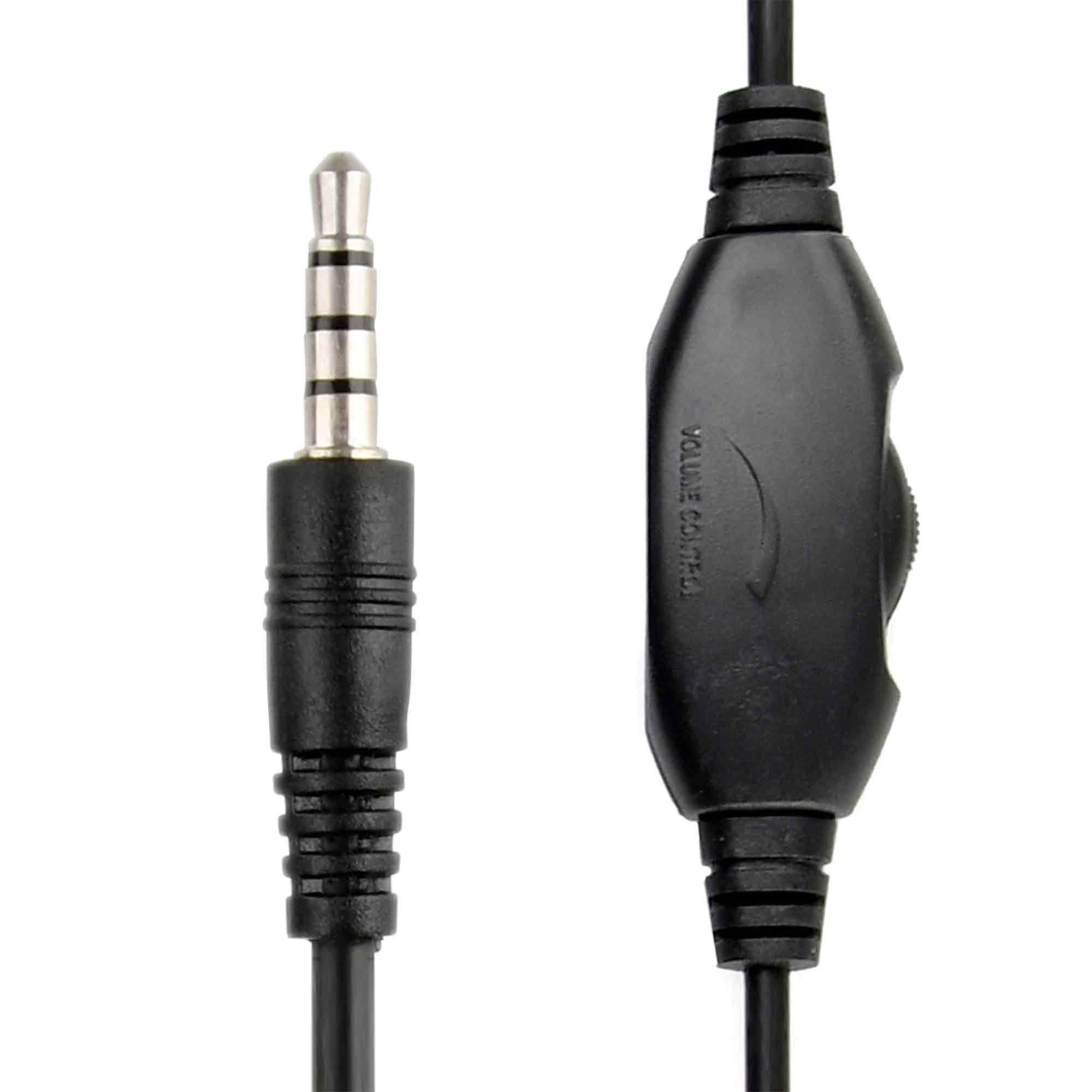 Gembird MHS-03-BKRD Headset (Komfortables, universell einstellbares Kopfband)
