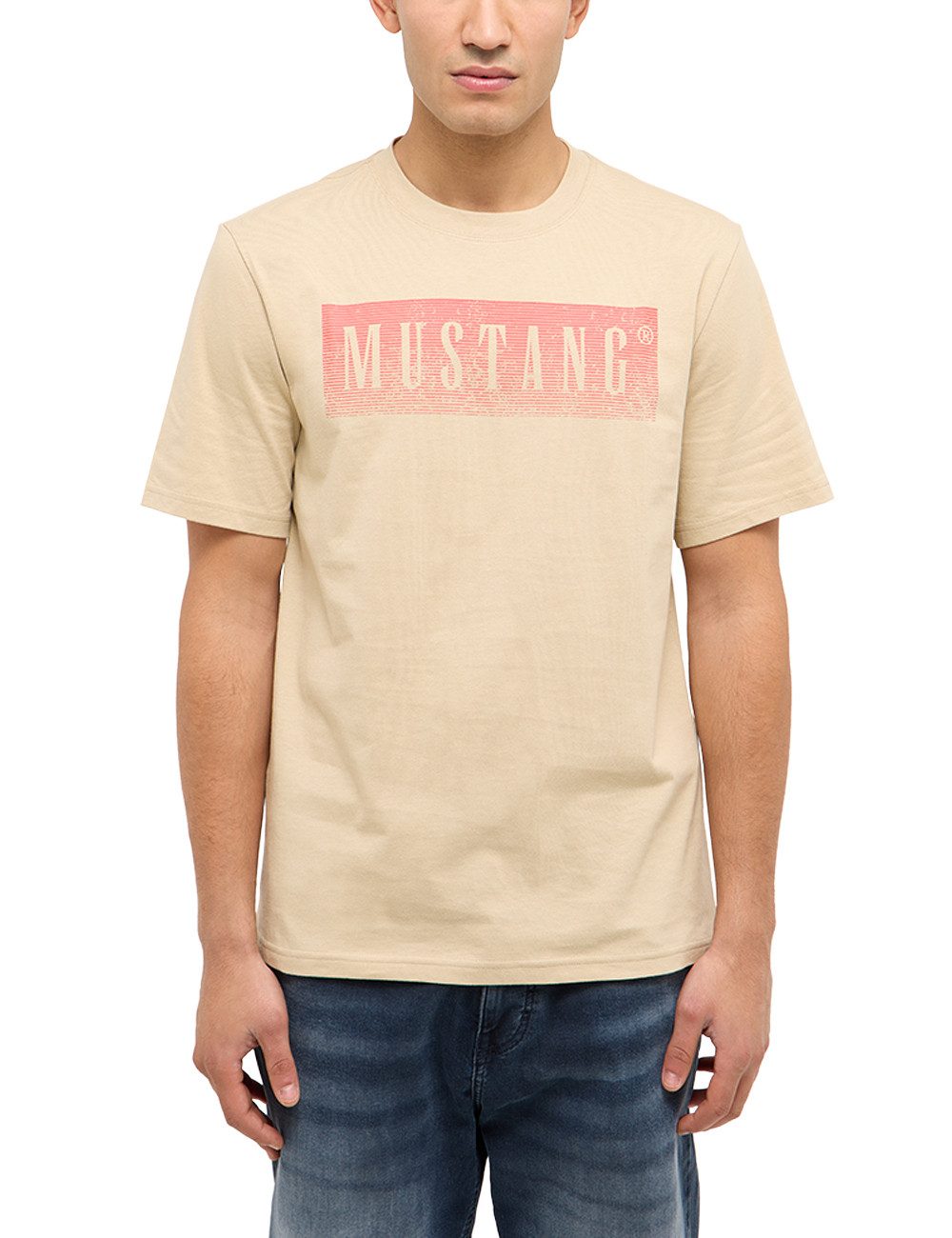 MUSTANG Kurzarmshirt Herren Style Austin