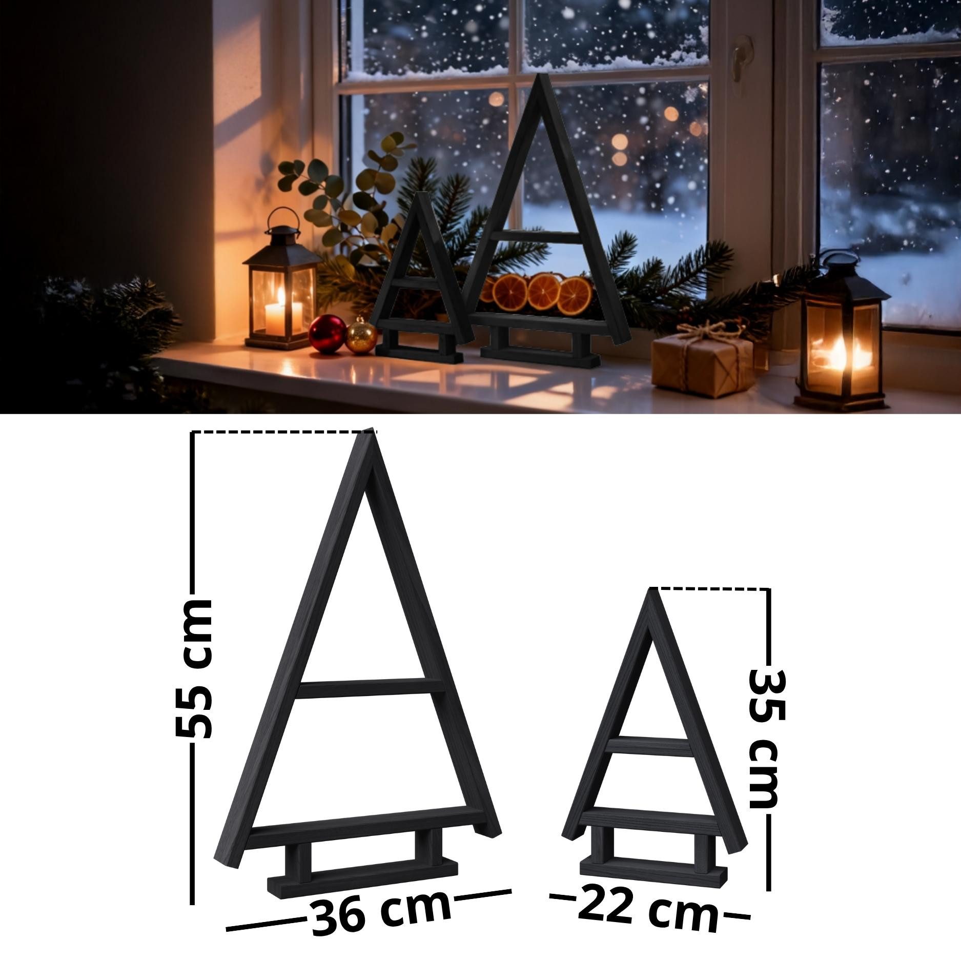 Floranica Weihnachtsfigur Deko 2er SET Handgemacht günstig online kaufen