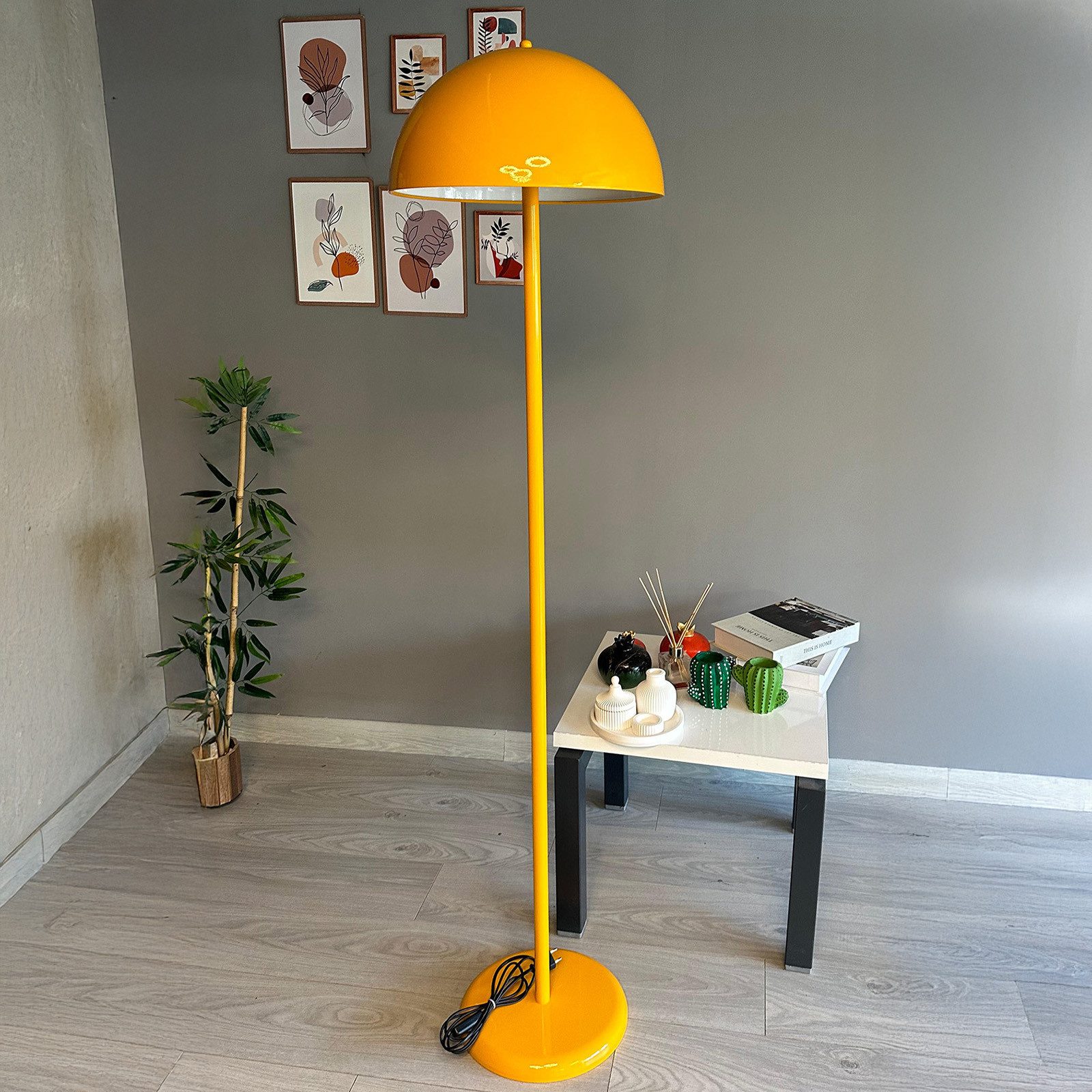 Bamyum Stehlampe Moderne Stehlampe aus Metall mit E27, verstellbarer Lampen günstig online kaufen