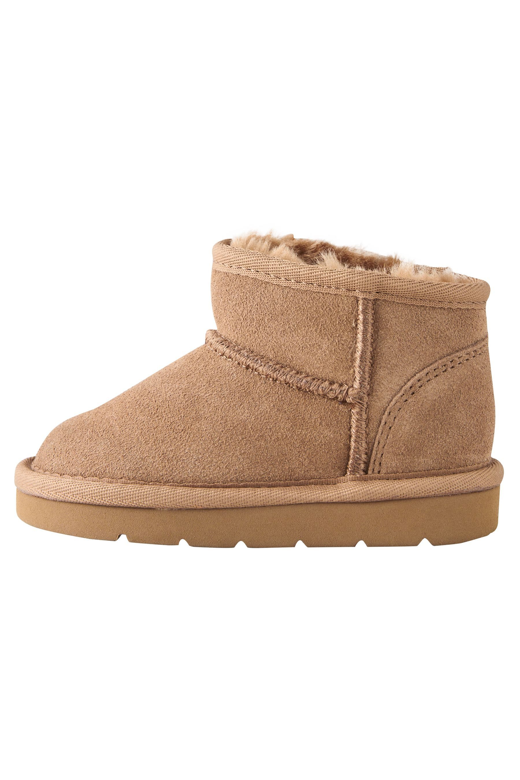 Next Schlupfstiefel aus Veloursleder, weite Passform Babystiefel