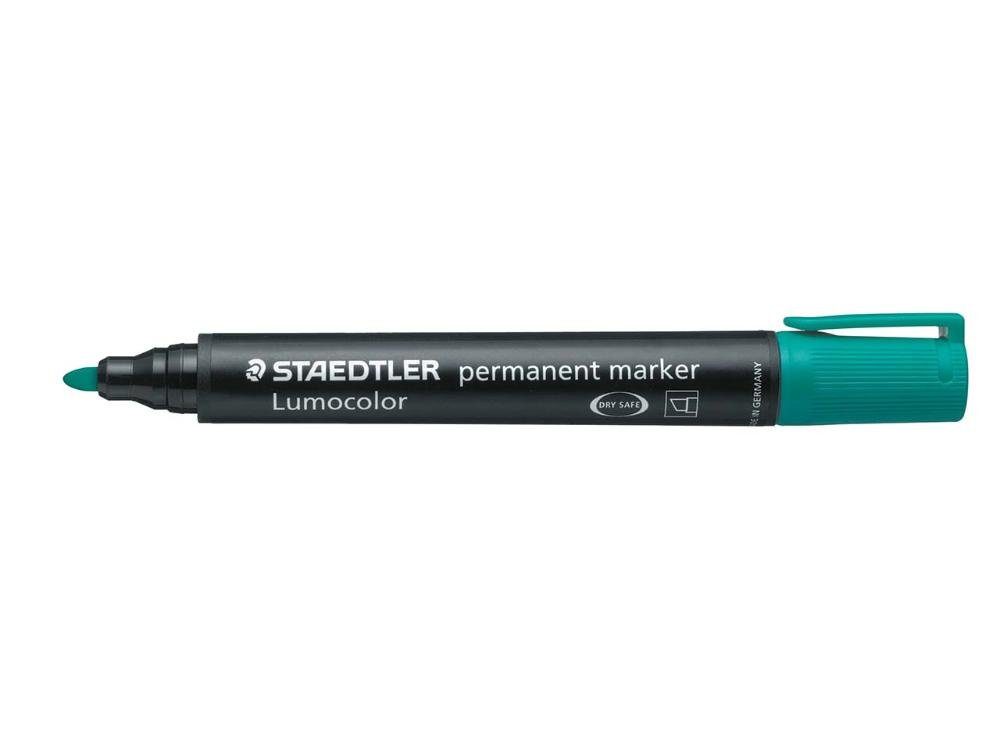 STAEDTLER Permanentmarker STAEDTLER Permanent-Marker 'Lumocolor 352' grün