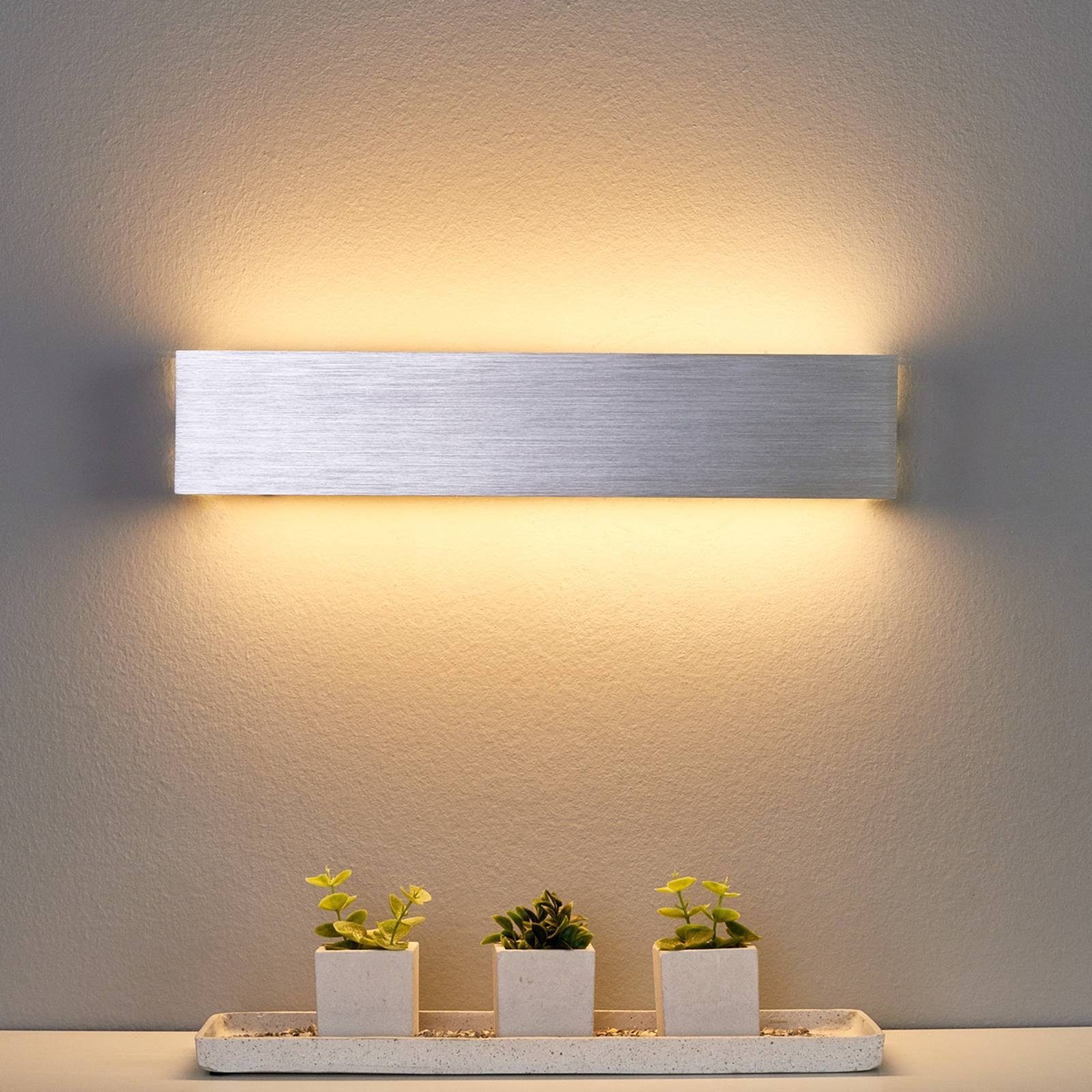 Lindby Wandleuchte Ranik, 1 x 12 W LED, warmweiß