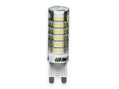 LED-Line LED-Leuchtmittel G9 LED Leuchtmittel 6W 2700K Warmweiß 550 Lumen Stiftsockel, 6 St.