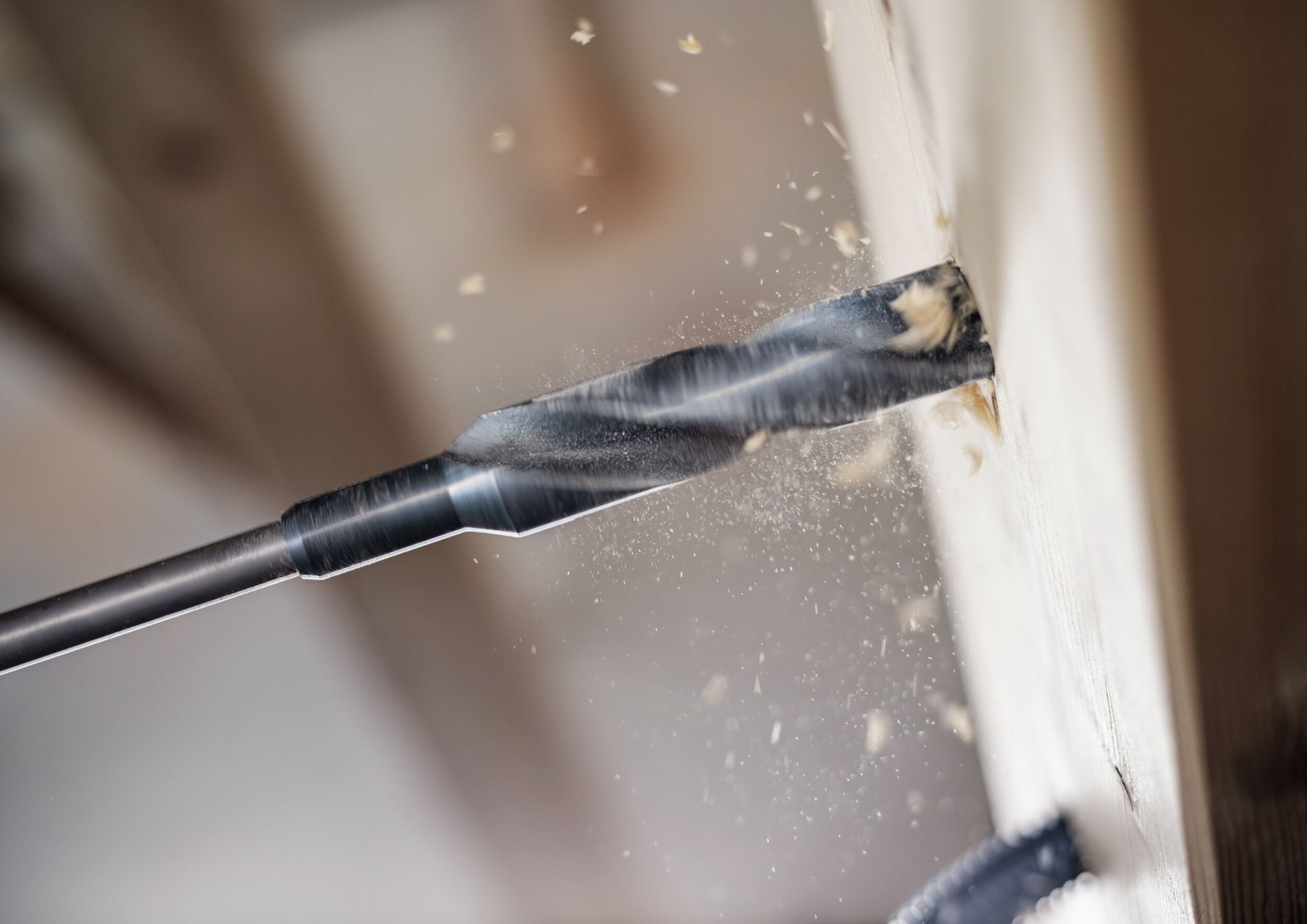 BOSCH Holzbohrer Pro Wood HSS, Installationsbohrer, 24 x 100 x 600 mm