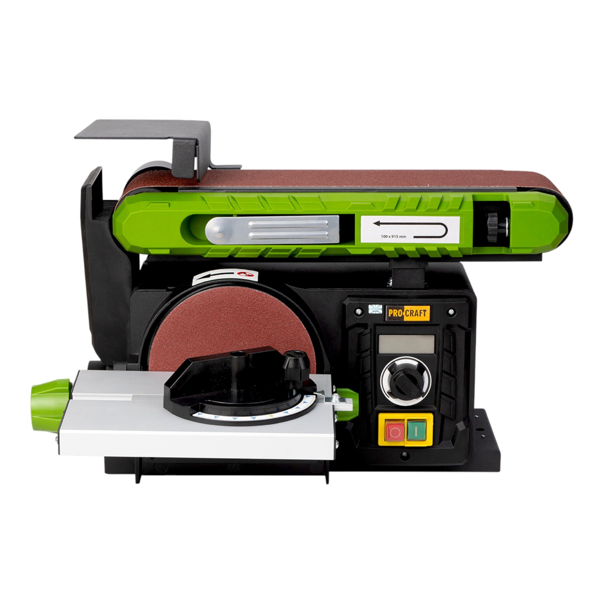 PRO CRAFT Bandschleifer Procraft BDS400S Band- und Tellerschleifmaschine 400 Watt 915 x 100 mm