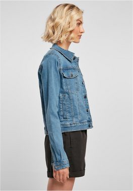 URBAN CLASSICS Jeansjacke Urban Classics Damen Ladies Organic Denim Jacket (1-St)