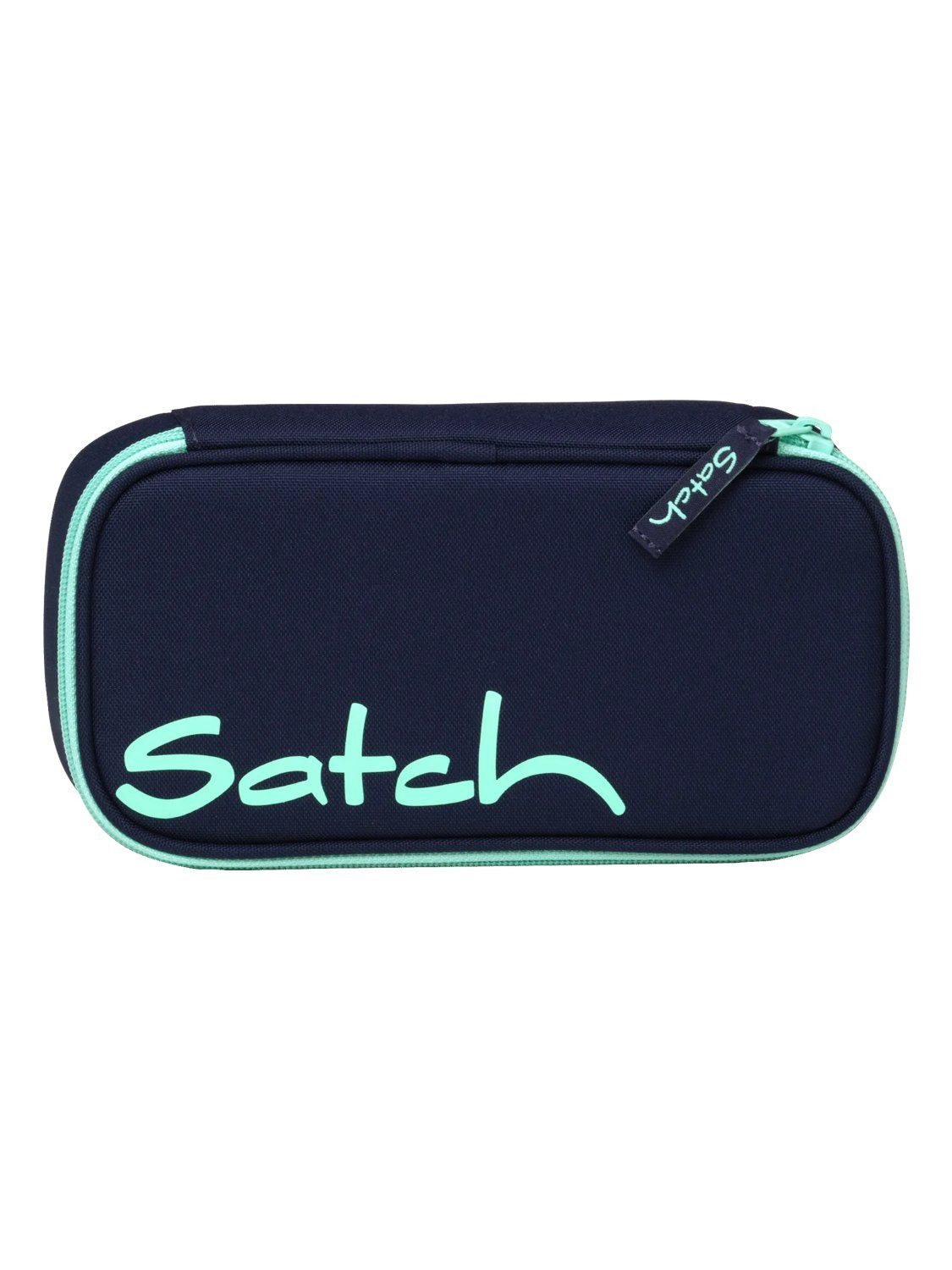 Satch Federmäppchen Schlamperbox, (2-tlg), inklusive Geodreieck und Stundenplan