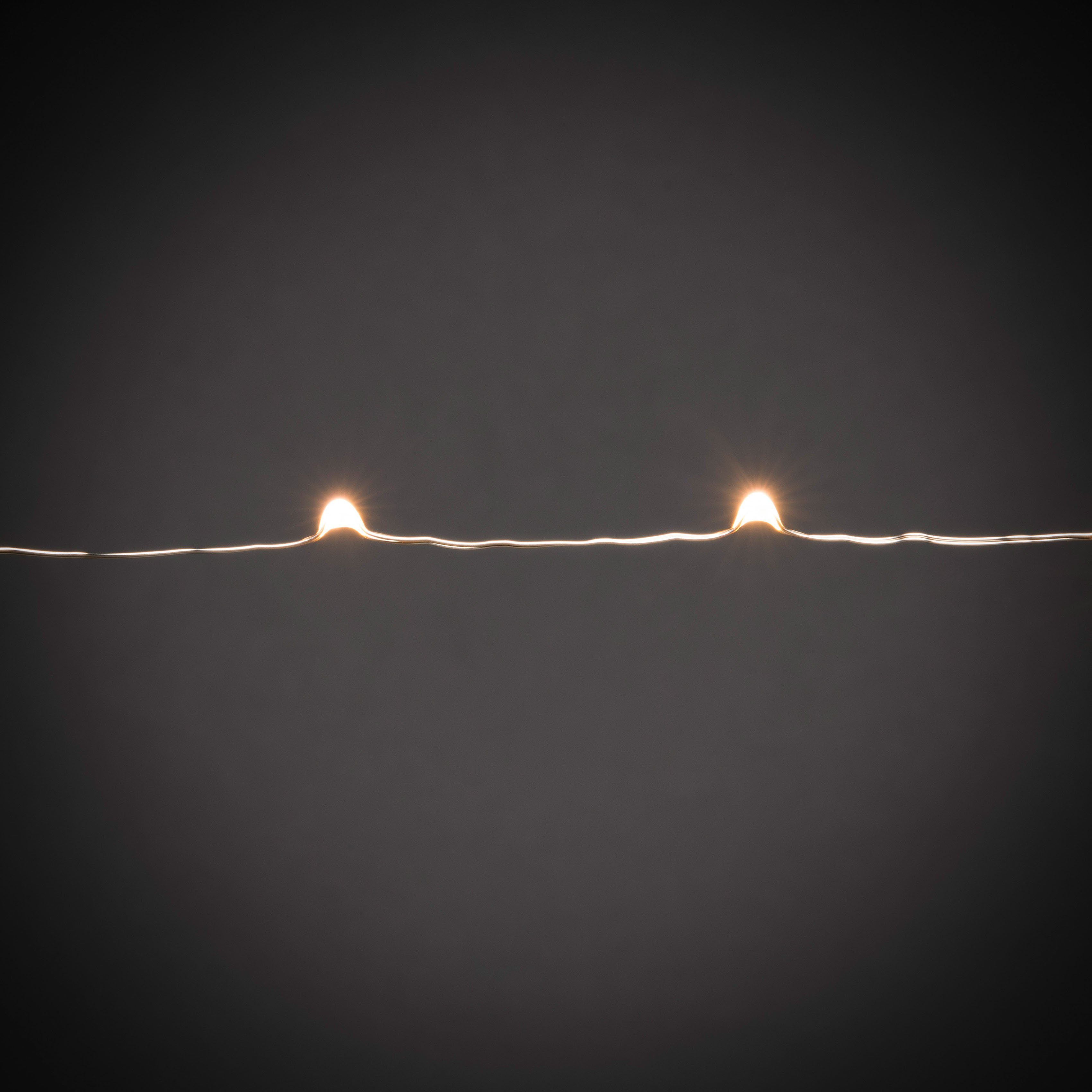 KONSTSMIDE LED-Baummantel, 240-flammig, LED Lichterkette mit Ring Ø 11, LED Tropfen, 5 Stränge à 48 Dioden