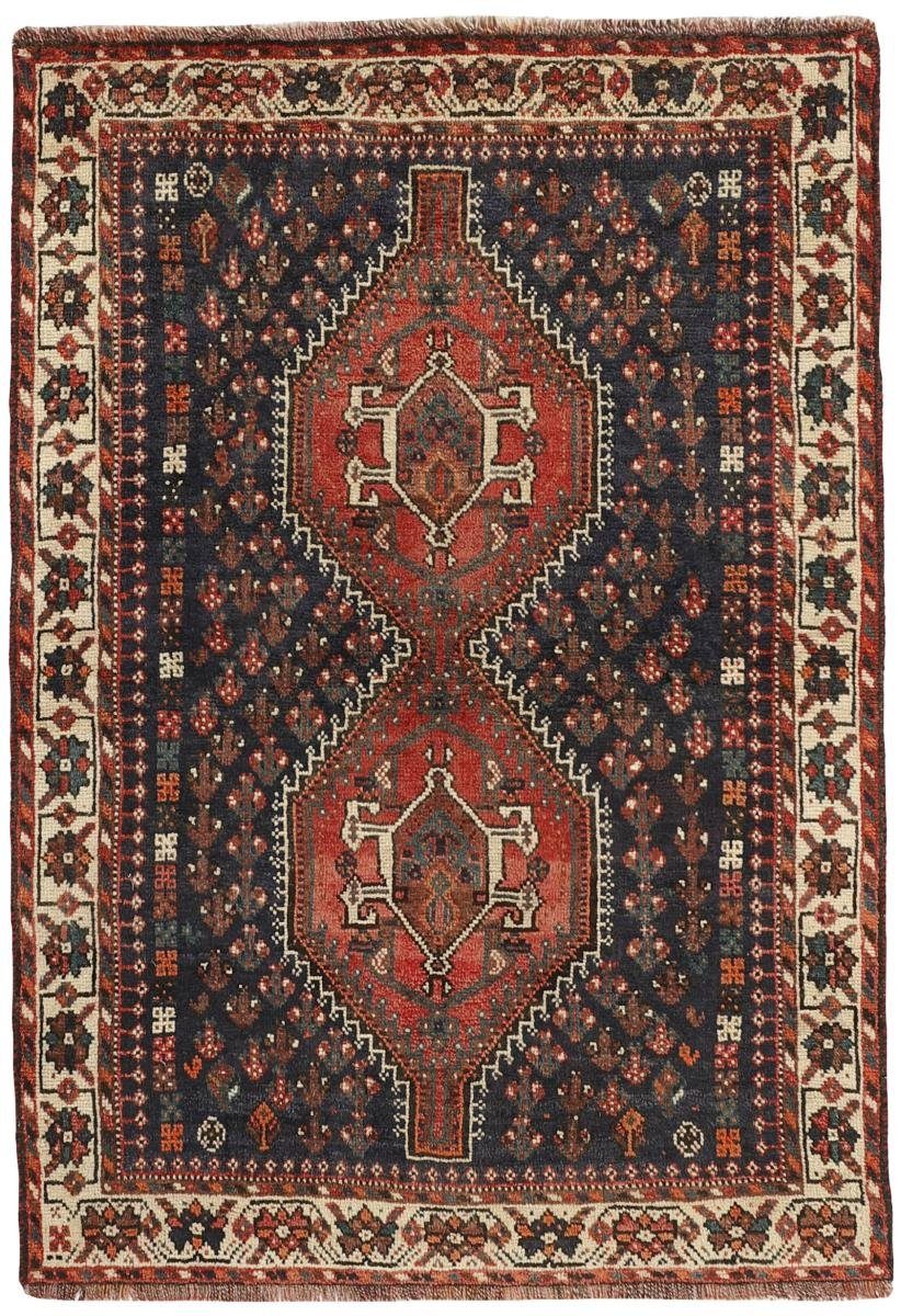 Orientteppich Shiraz Trading, Höhe: Orientteppich rechteckig, 116x163 Handgeknüpfter / 10 Perserteppich, mm Nain