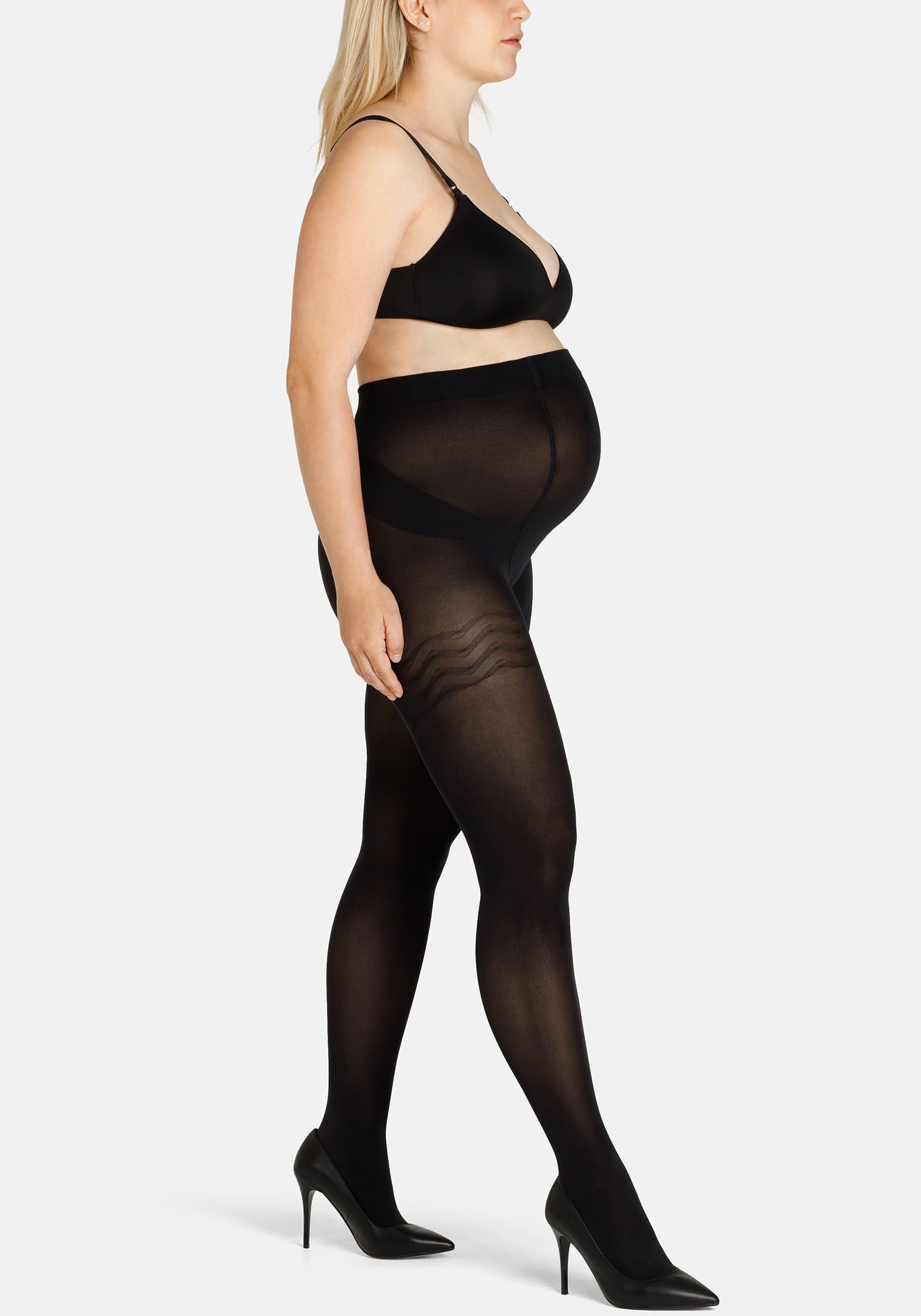 Camano Umstandsleggings fine functional perfekt für jede Phase der Schwangerschaft, 3D 50 DEN