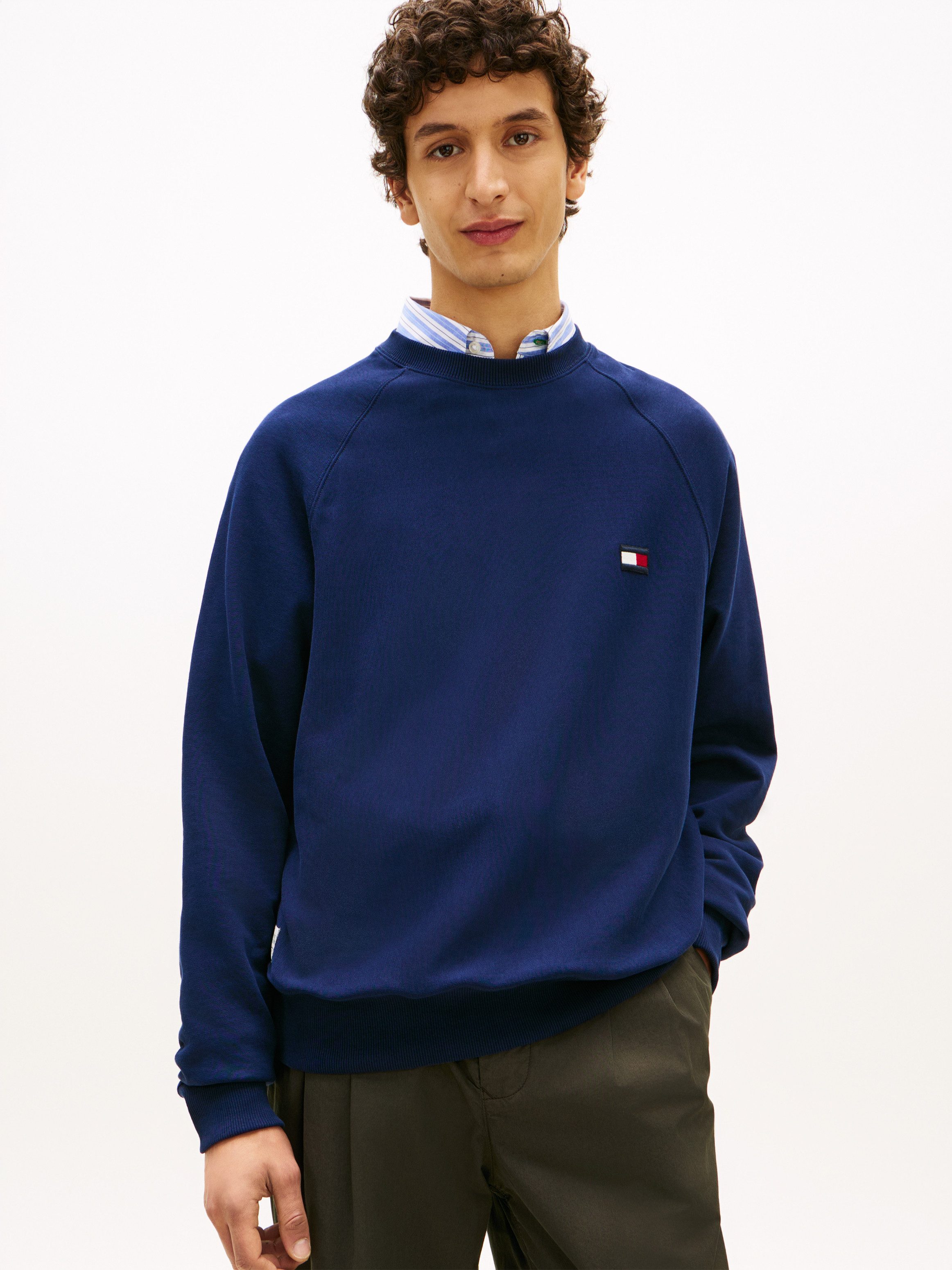 Tommy Hilfiger Sweatshirt TOMMY FLAG ELEVATED SWEATSHIRT