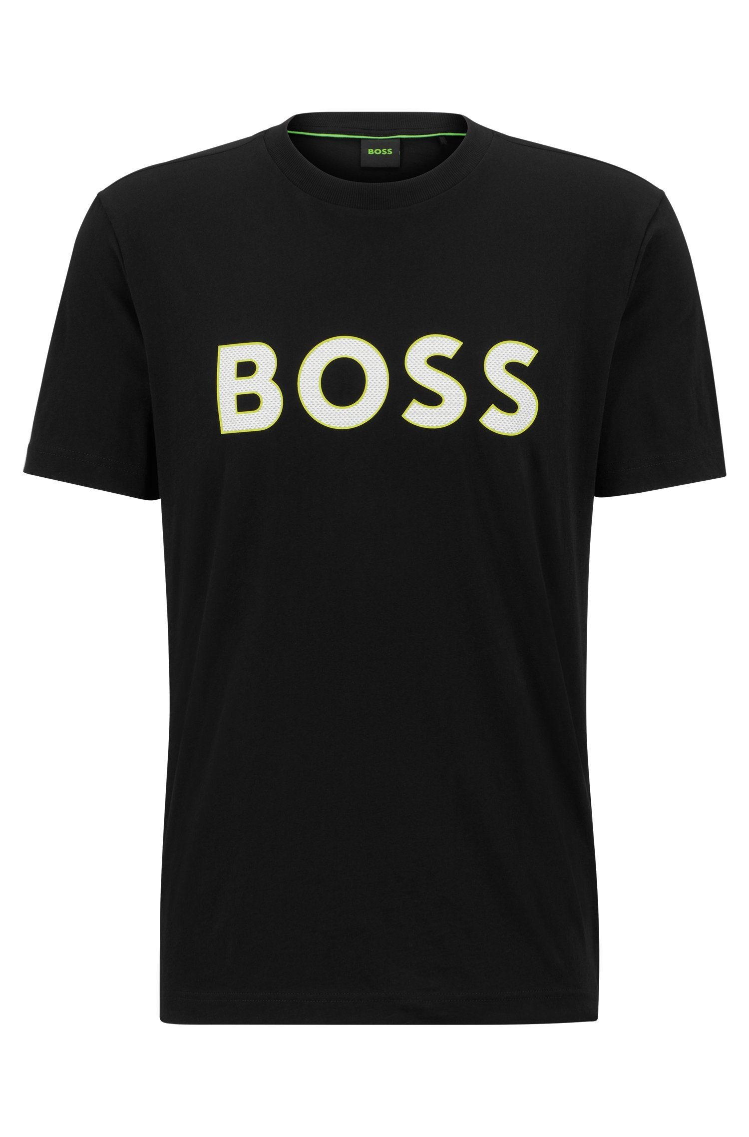 Kurzarmshirt 10247491 Black 1 Tee BOSS 01