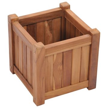 vidaXL Hochbeet Hochbeet 30x30x30 cm Massivholz Teak (1 St)