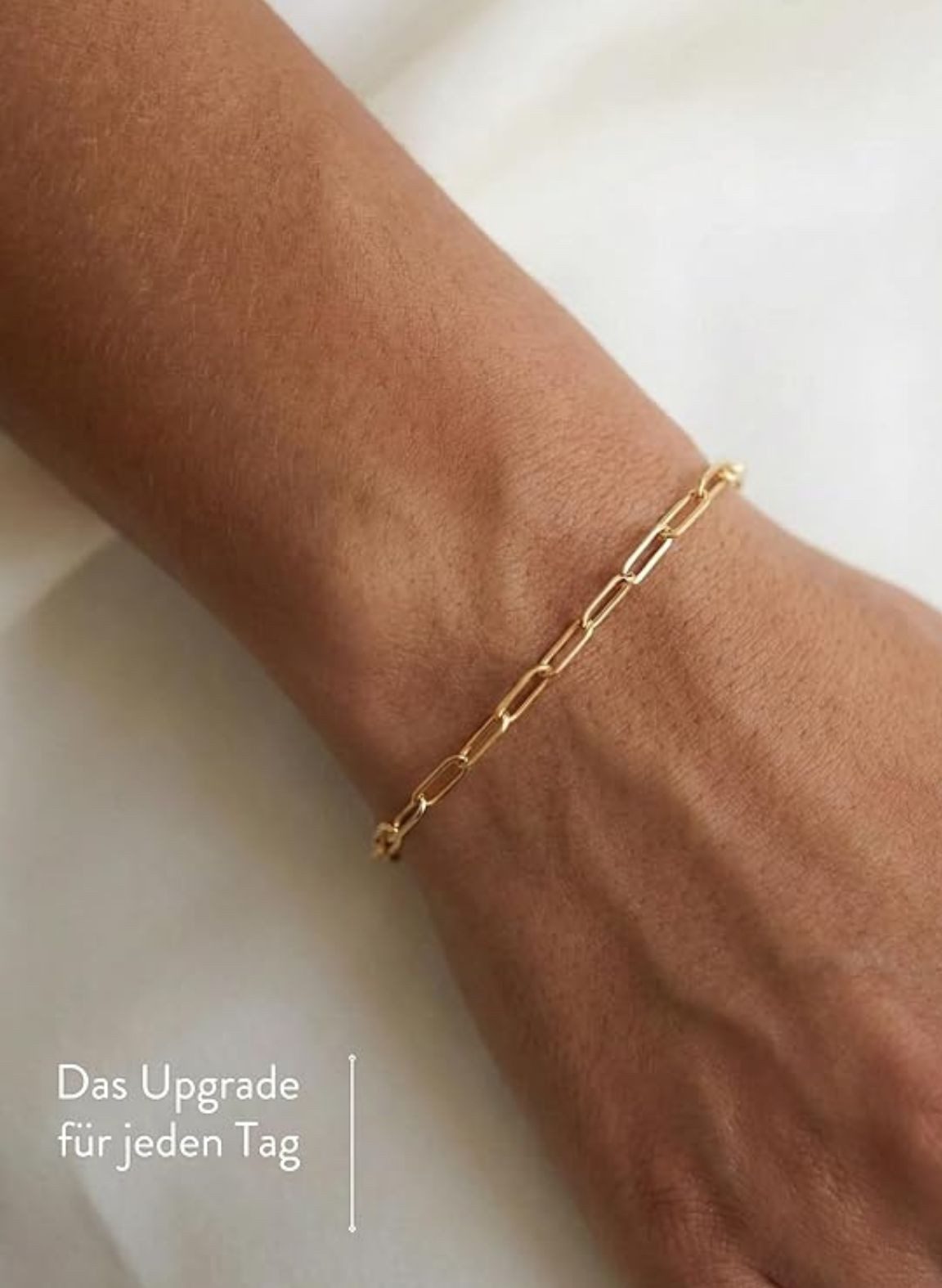 Einzelstück Armband Paperclip Armband 925 Sterling Silber günstig online kaufen