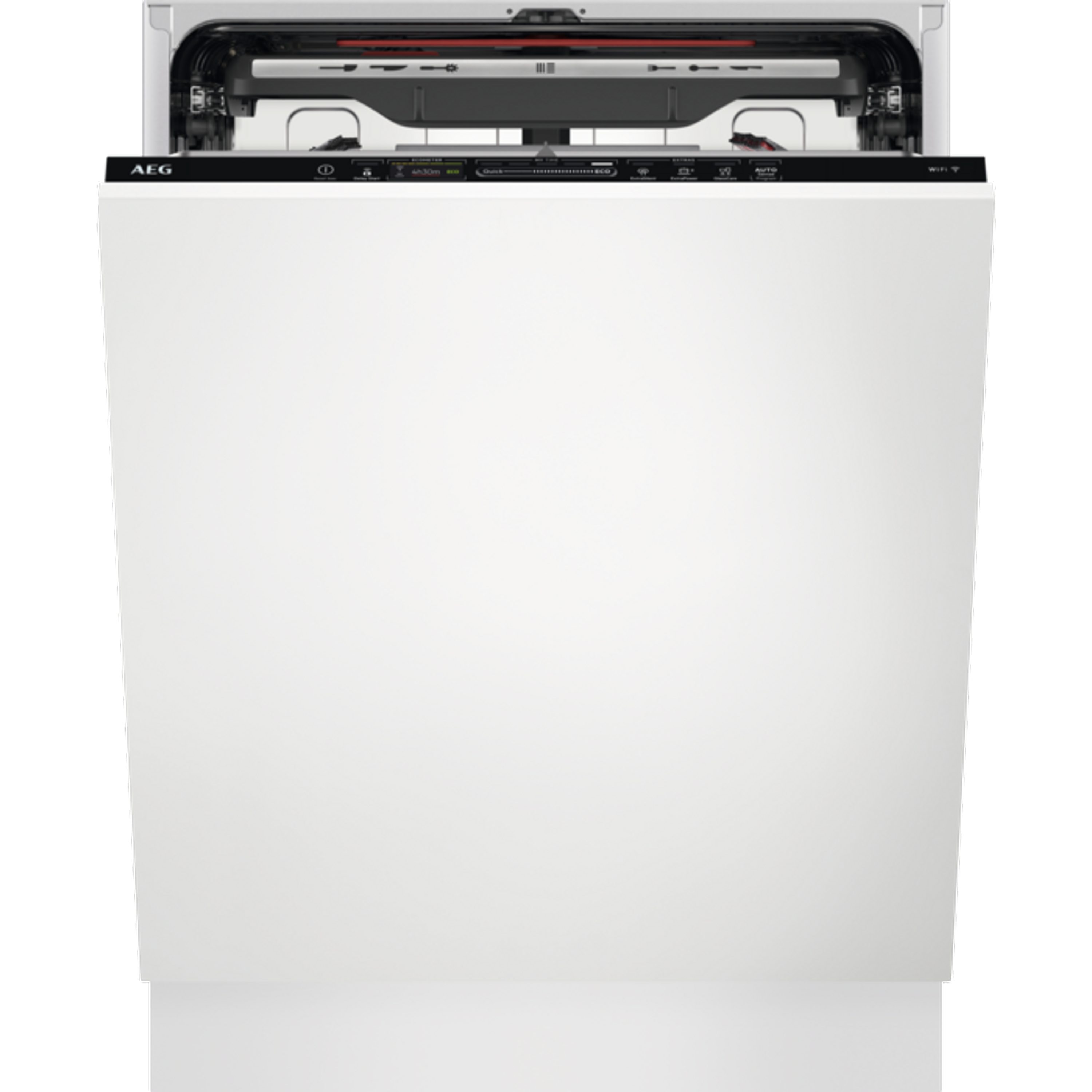 AEG vollintegrierbarer Geschirrspüler FSK73778P, 11 l, 15 Maßgedecke, WLAN-fähig, MaxiFlex Besteckschublade