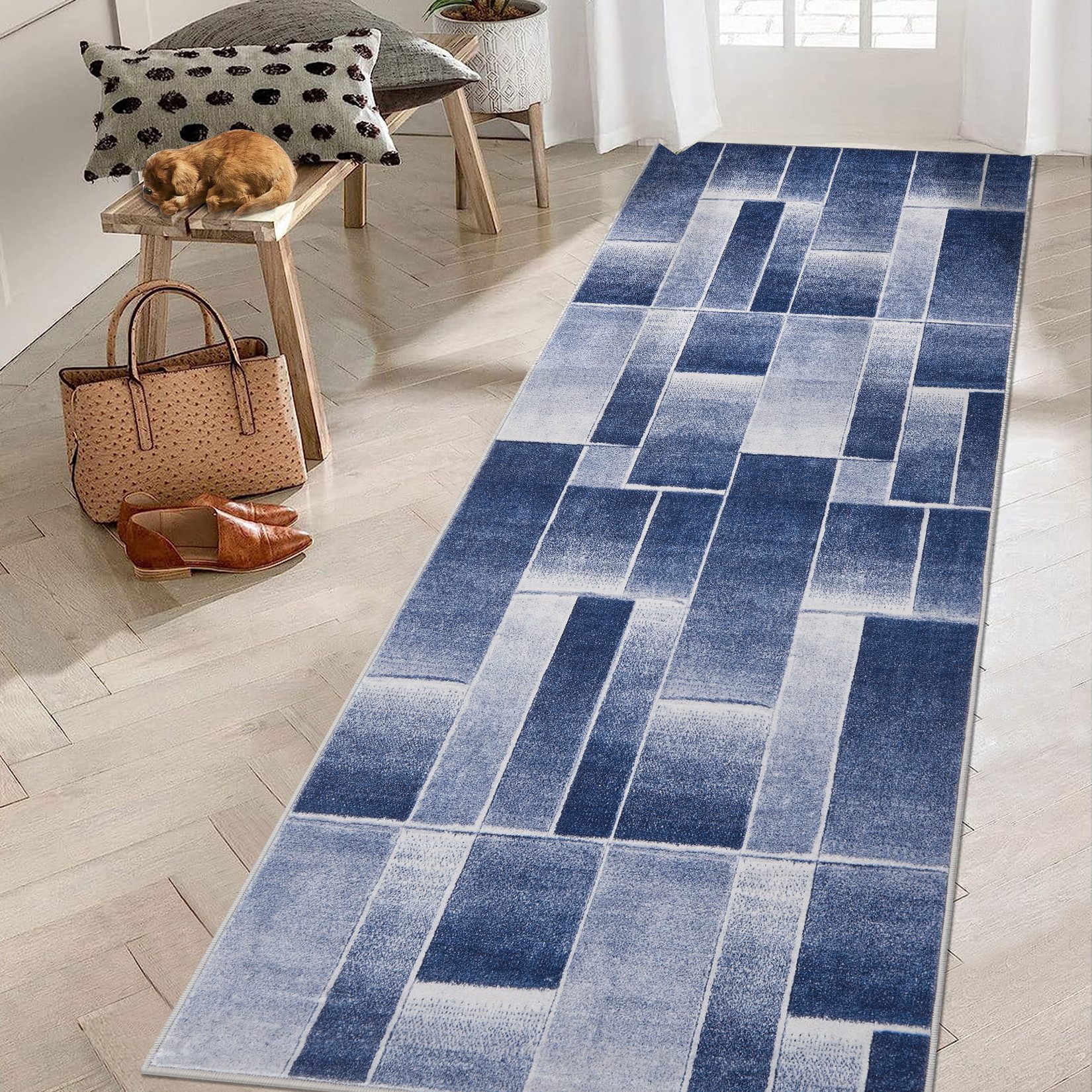 GarveeMore Teppich Waschbarer Teppich für Wohnzimmer günstig online kaufen