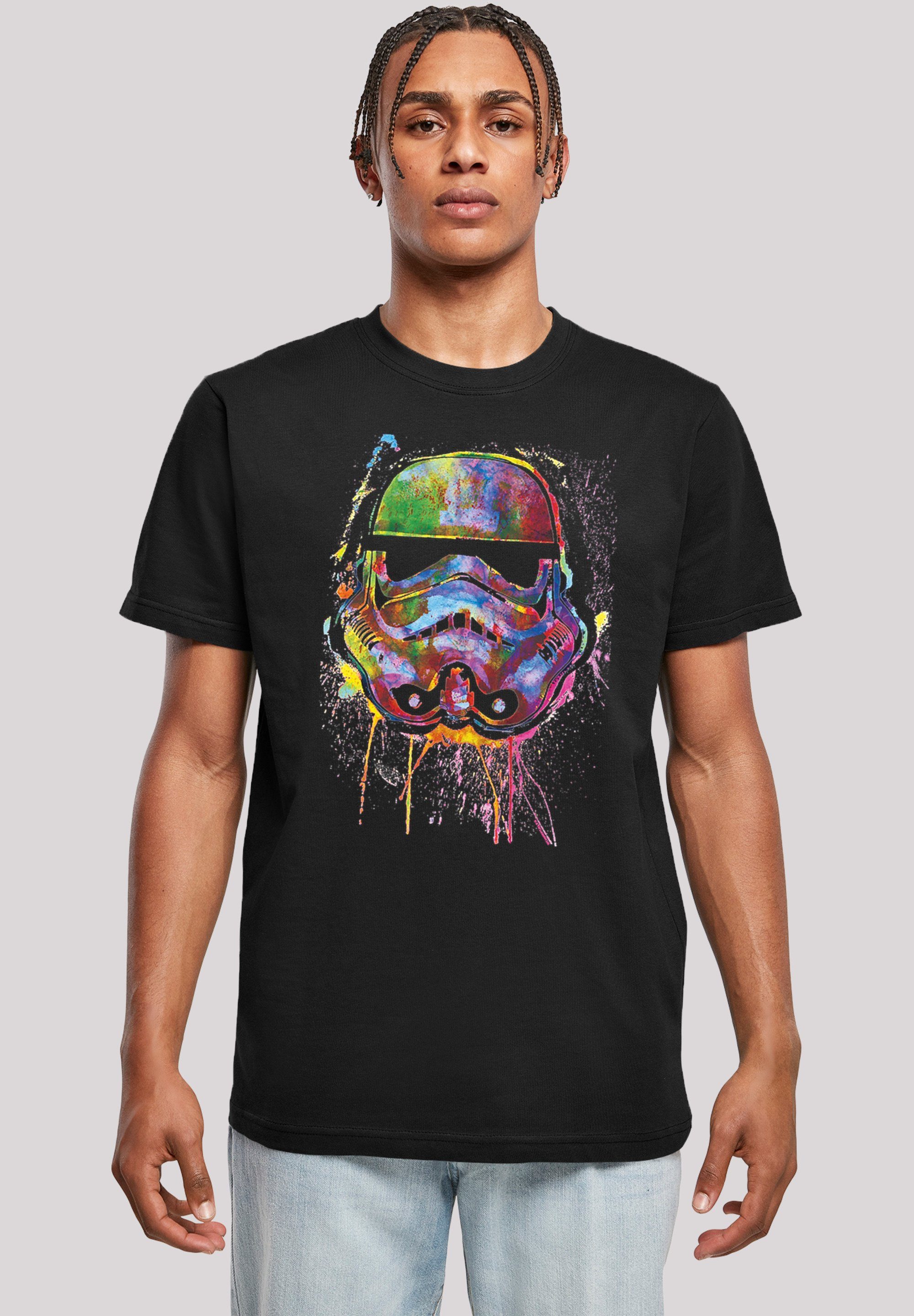 F4NT4STIC T-Shirt Star Wars Stormtrooper Herren,Premium Merch,Regular-Fit,Basic,Bedruckt schwarz | T-Shirts