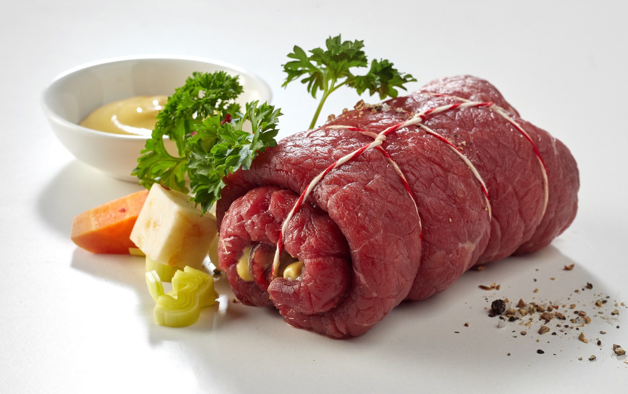 Vaily Küchengarn Bratenschnur Grillschnur 2er Pack mit Box Küchengarn, 200,00 m, Hitzebeständig