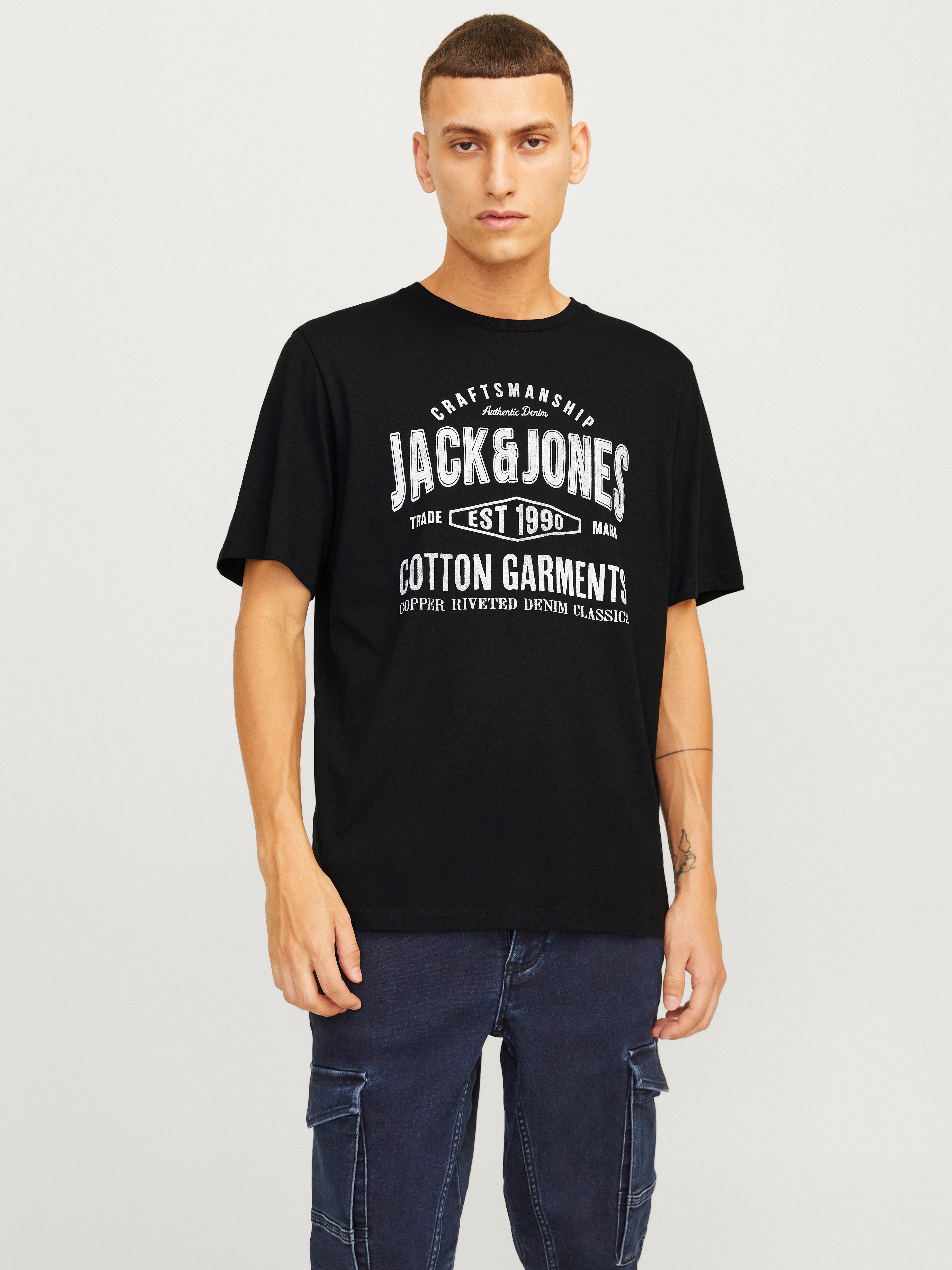 Jack & Jones Rundhalsshirt JJJEANS TEE günstig online kaufen