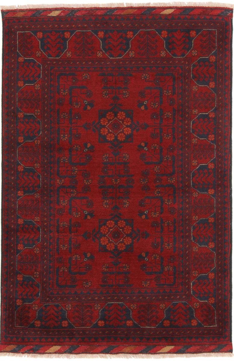 Orientteppich Khal Mohammadi 102x145 Handgeknüpfter Orientteppich, Nain Trading, rechteckig, Höhe: 6 mm