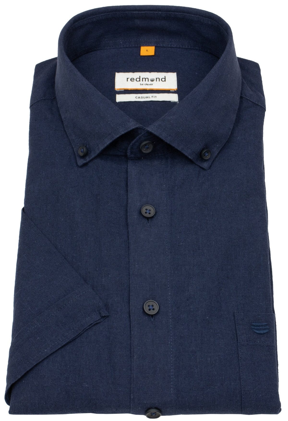 Redmond Kurzarmhemd Button-Down-Kragen