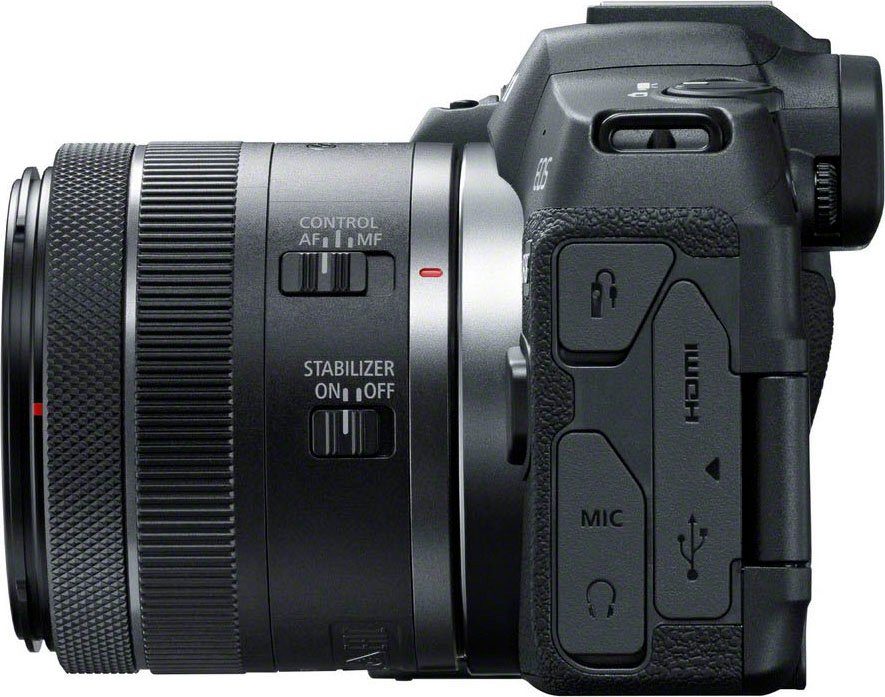 Canon EOS R8 + RF 24-50mm F4.5-6.3 IS STM Kit Systemkamera (RF 24-50mm F4.5-6.3 IS STM, 24,2 MP, Bluetooth, WLAN, verfügbar ab 17.04.23)
