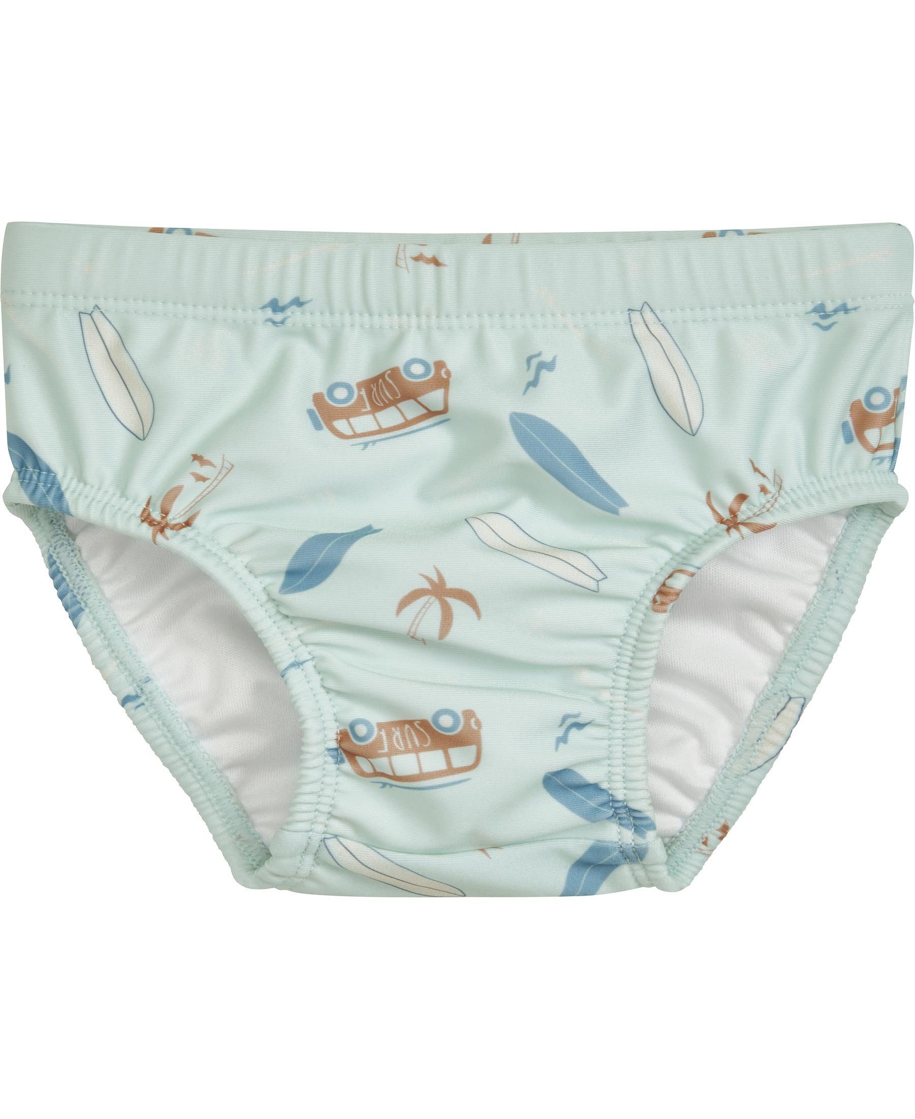 Badehose UV-Schutz Schwimmwindel Surf-Bus