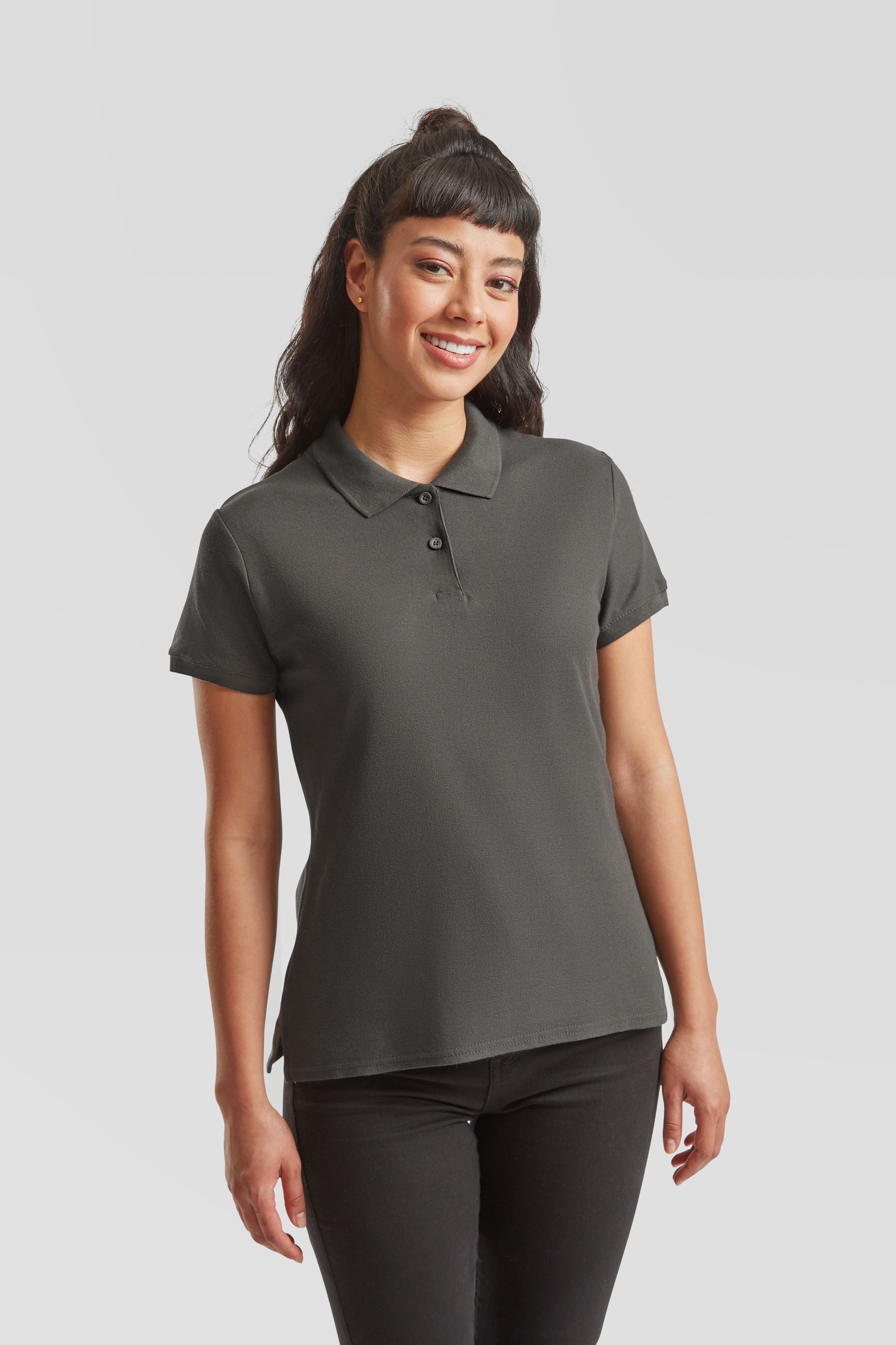 Fruit of the Loom Poloshirt Fruit of the Loom Premium Polo Lady-Fit – Bild 3 von 5