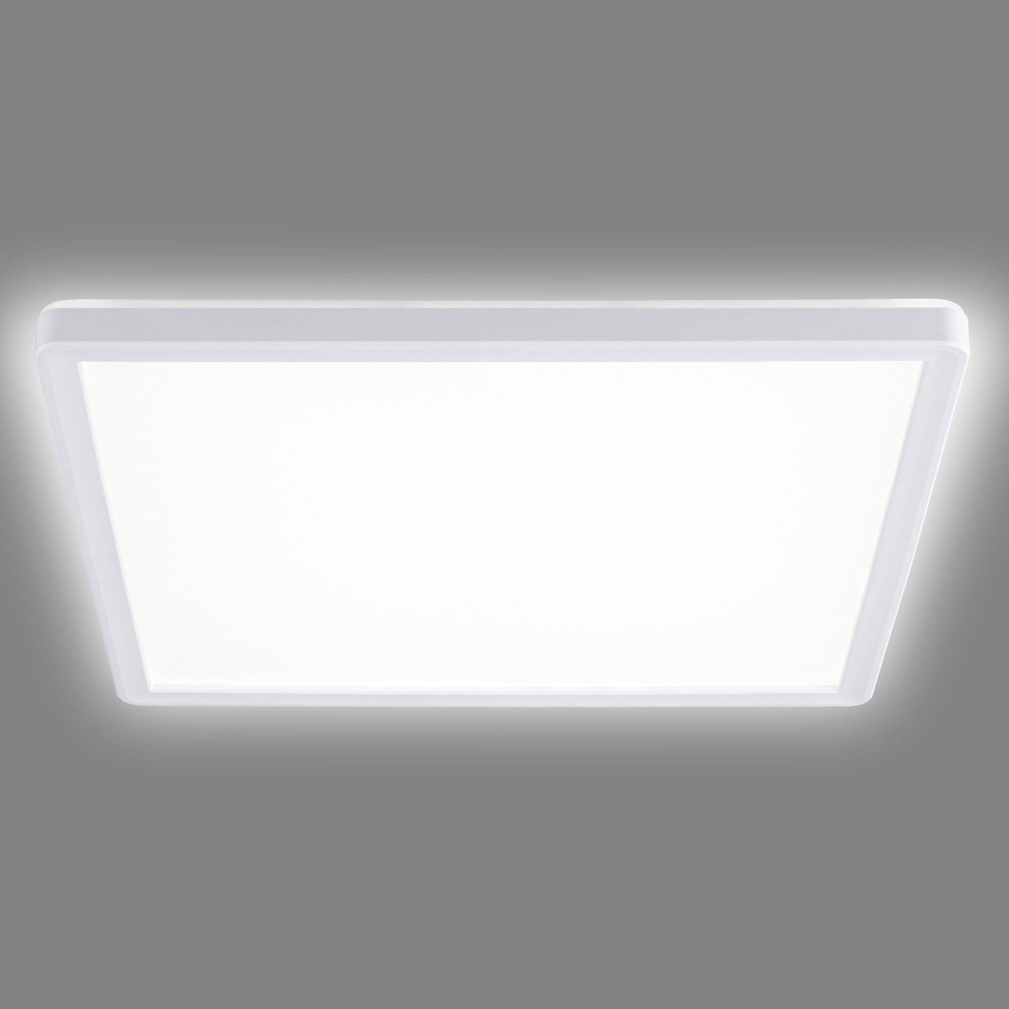 Navaris Deckenleuchte LED Deckenleuchte mit Hintergrundbeleuchtung - dimmba günstig online kaufen