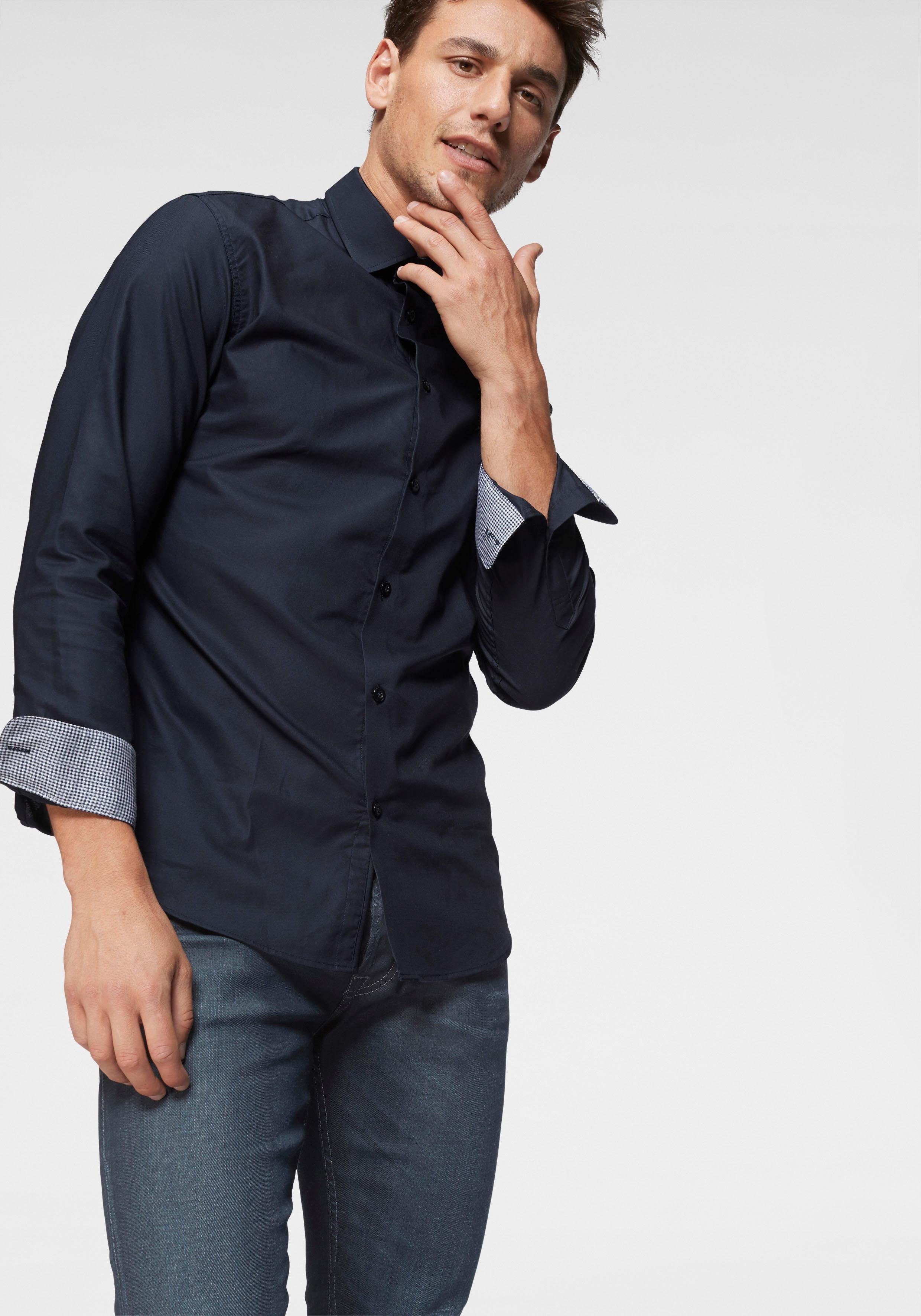 SELECTED HOMME Langarmhemd SLHSLIMNEW-MARK SHIRT LS NOOS