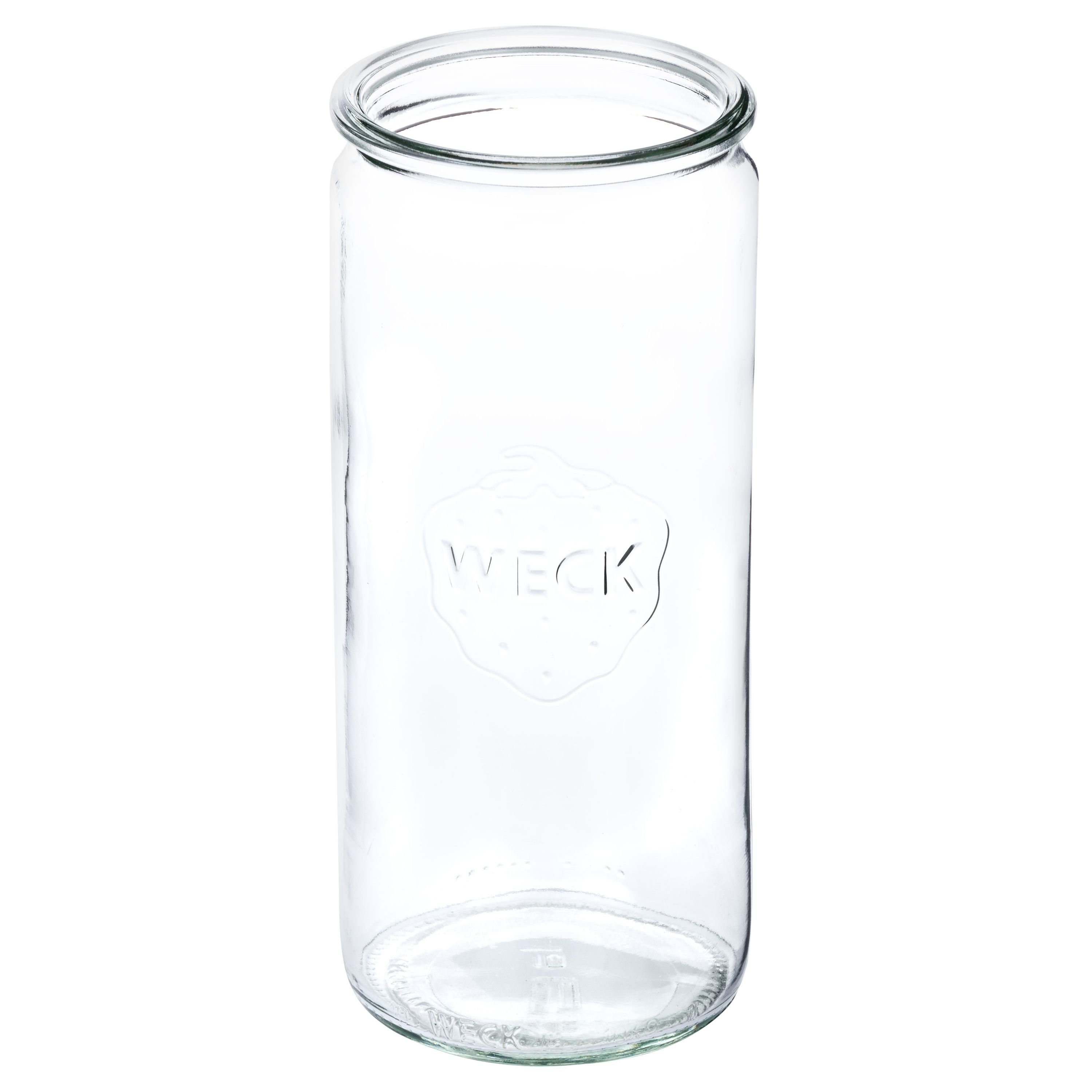 MamboCat Einmachglas 8er Set Weck 8 Gläser Glas Zylinderglas 1040ml Glasdeckeln, mit