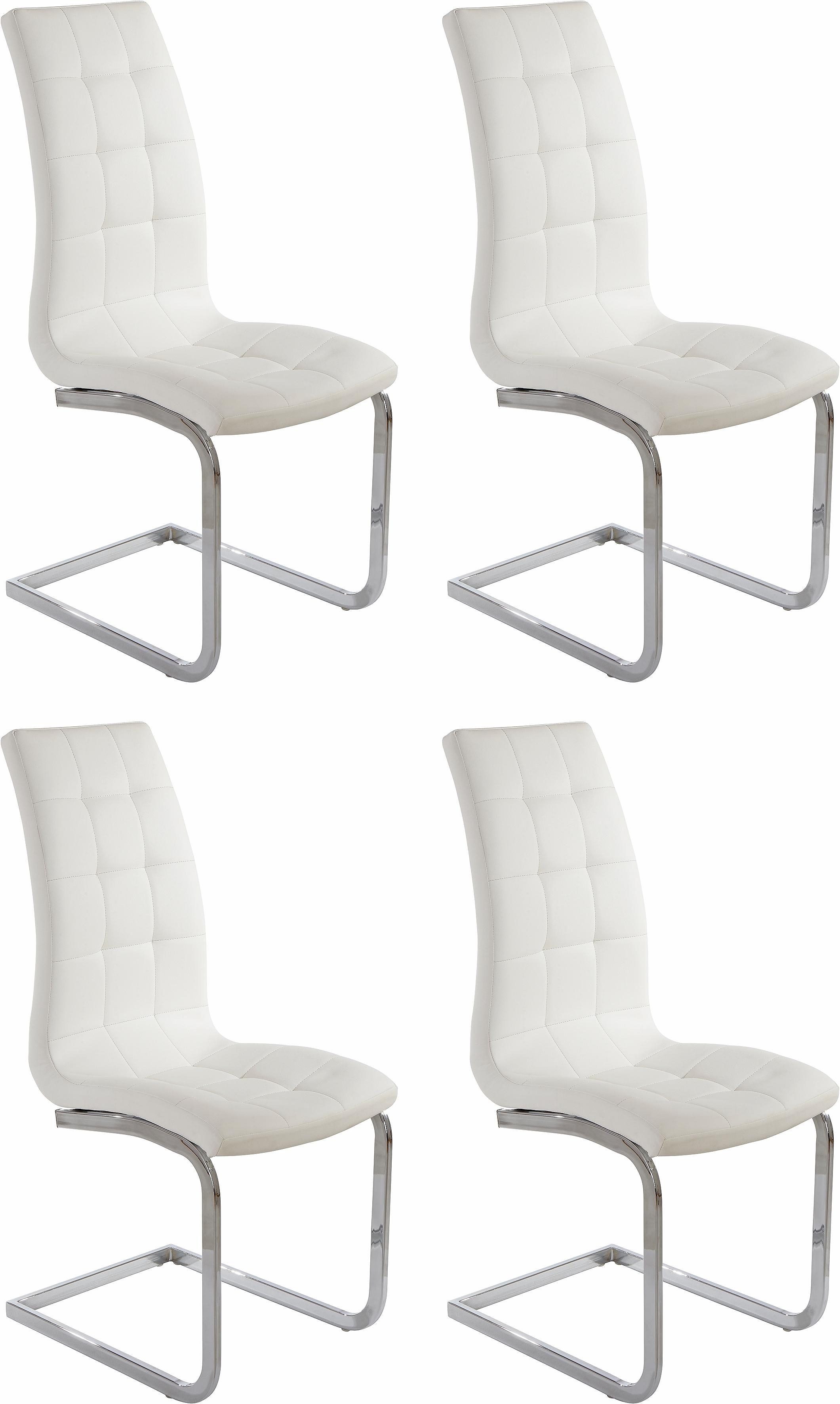 INOSIGN Freischwinger Lola (Set, 4 St), 2 oder 4 Stück, Bezug in Kunstleder günstig online kaufen